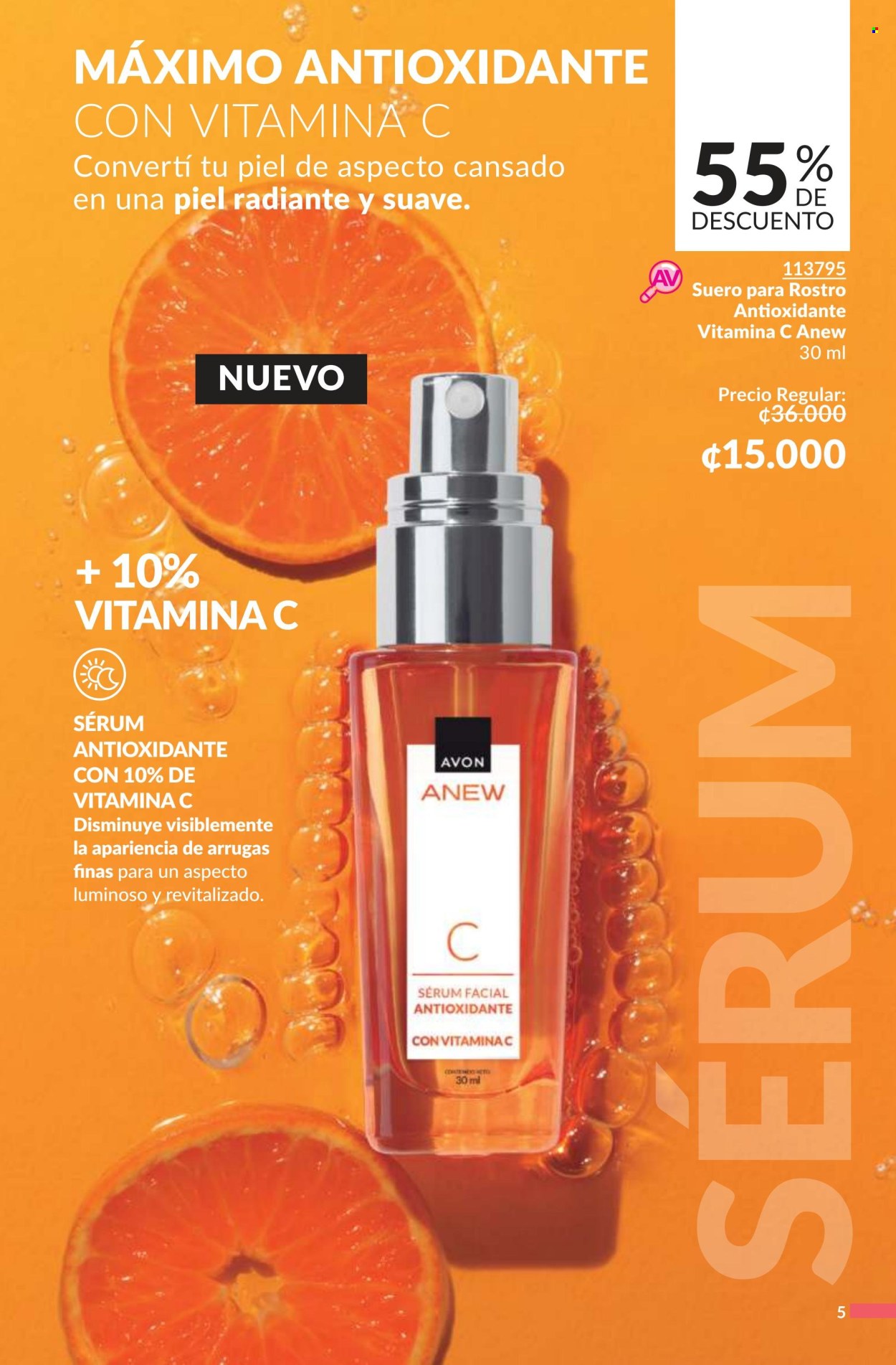 Oferta Avon. Página 1