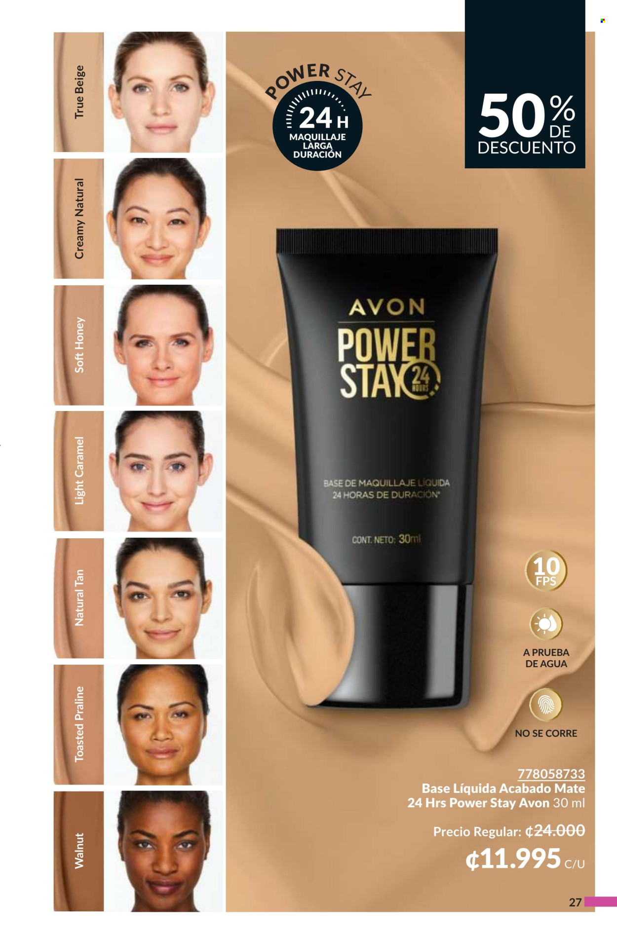 Oferta Avon. Página 1