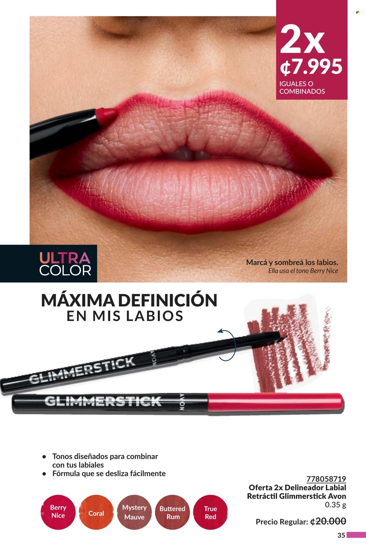 Oferta Avon. Página 1
