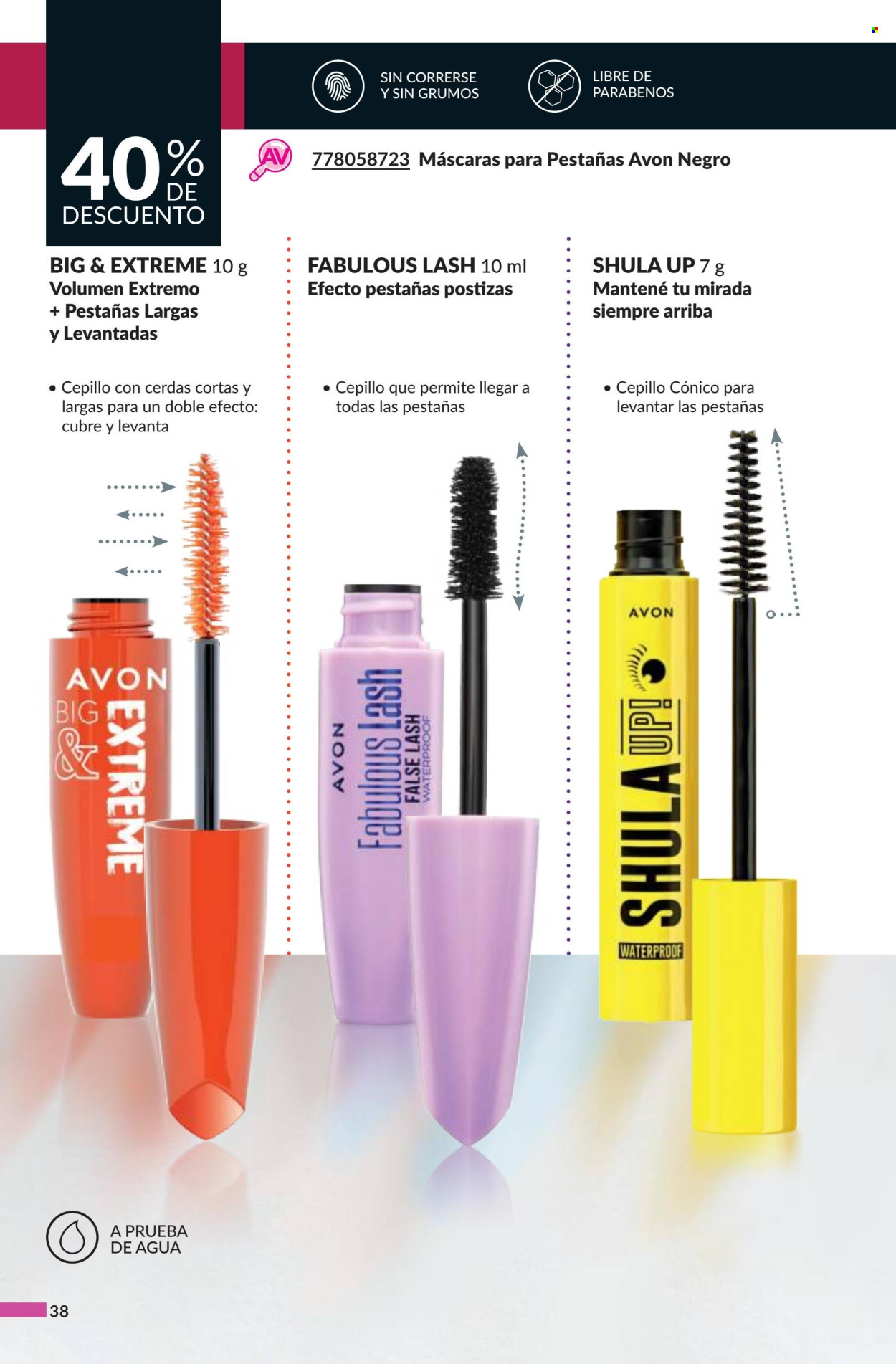 Oferta Avon. Página 1