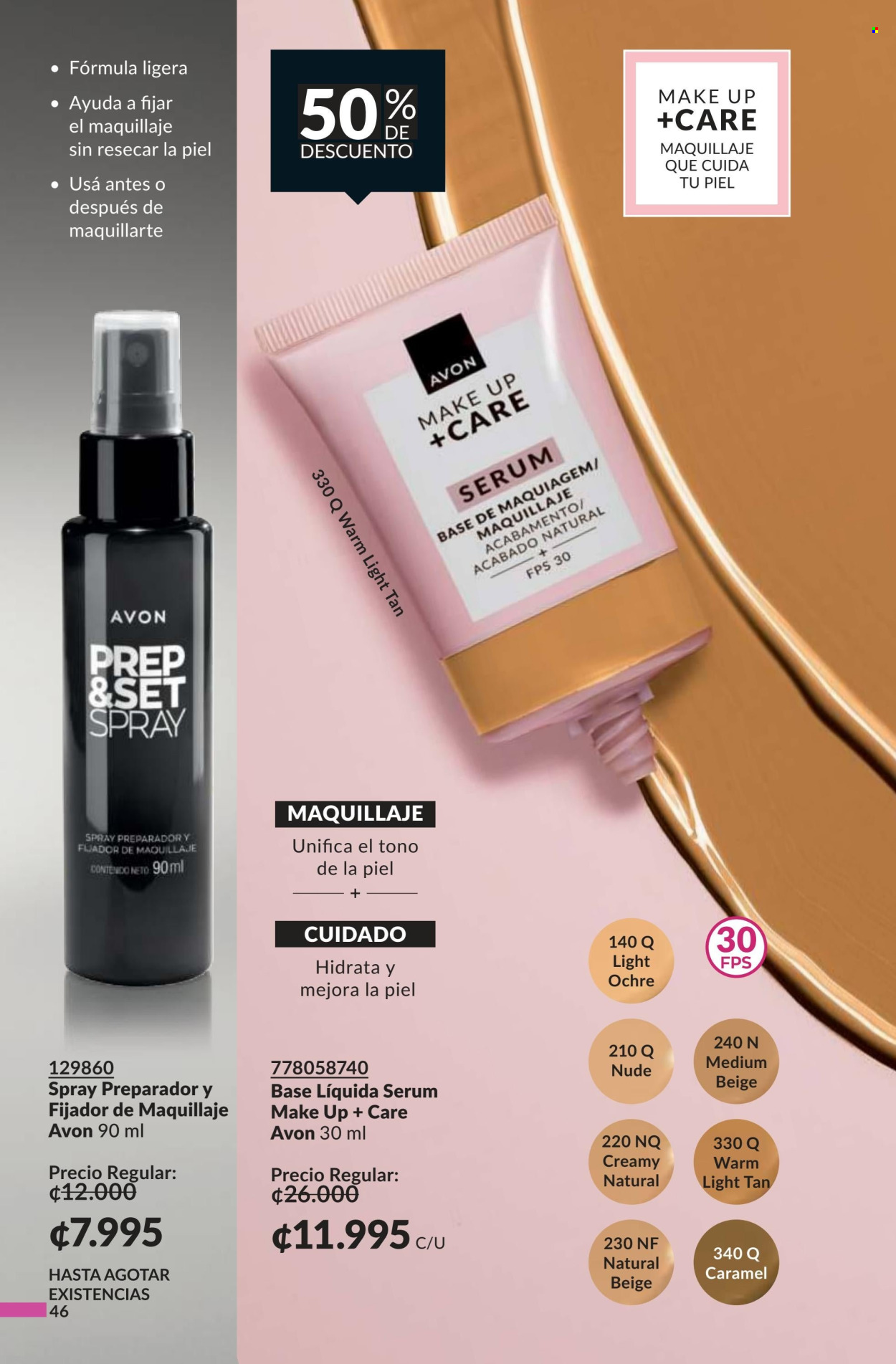 Oferta Avon. Página 1