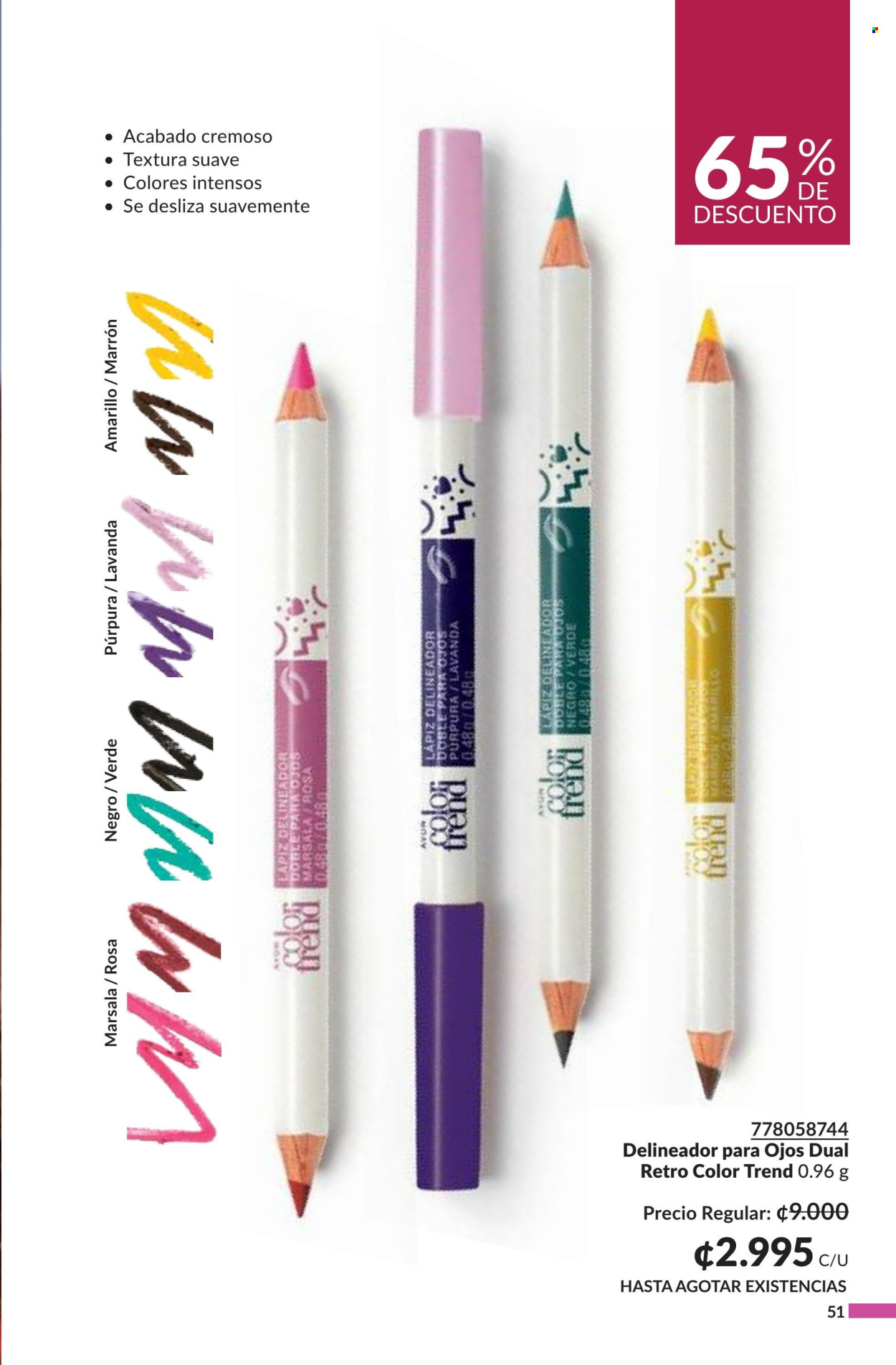 Oferta Avon. Página 1