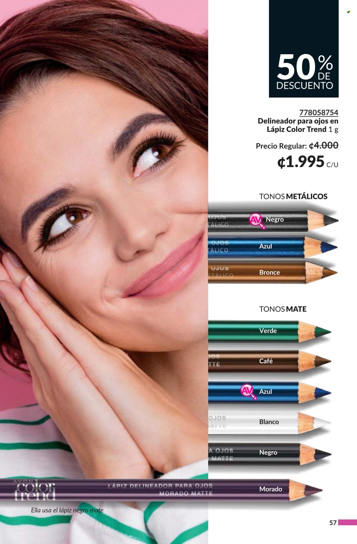 Oferta Avon. Página 1