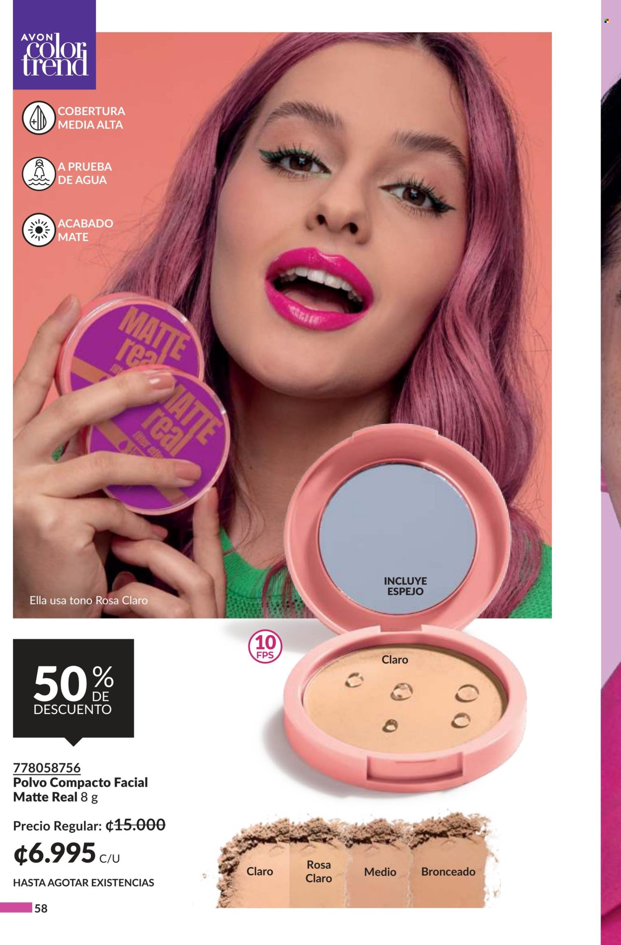 Oferta Avon. Página 1