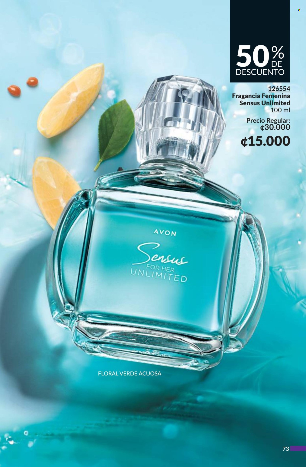 Oferta Avon. Página 1