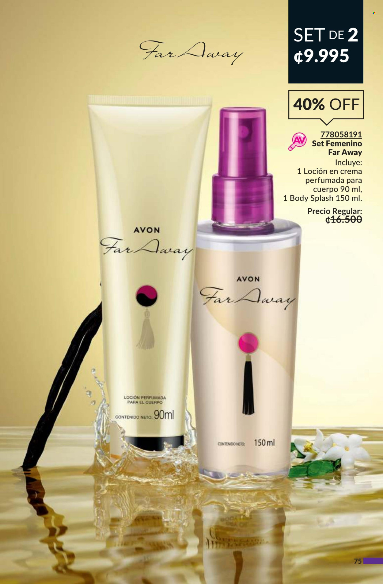 Oferta Avon. Página 1