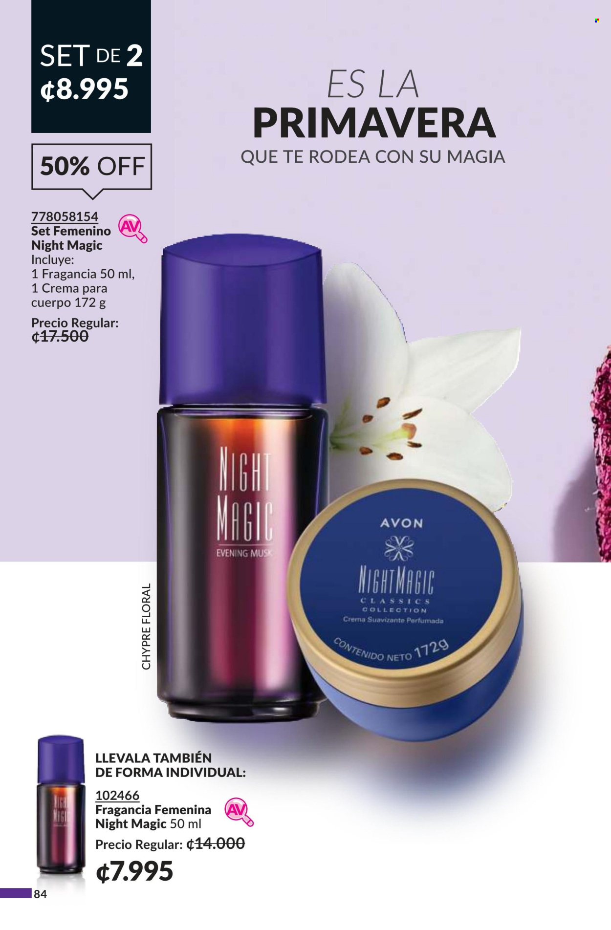 Oferta Avon. Página 1