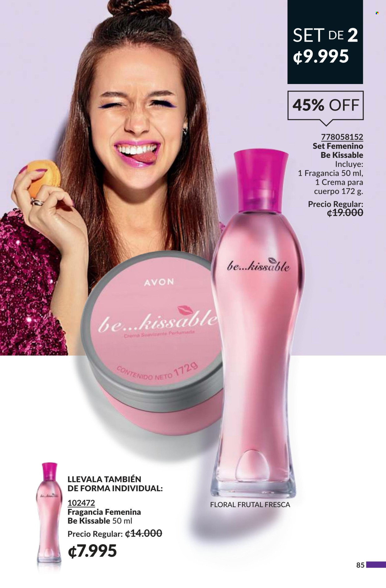 Oferta Avon. Página 1