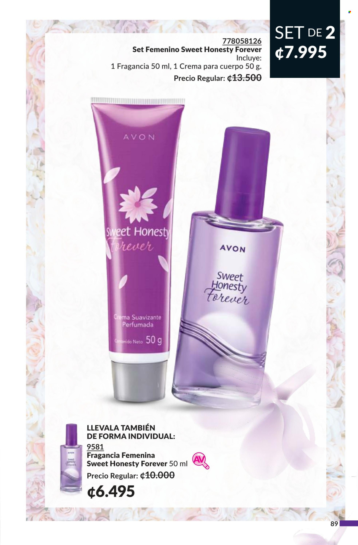 Oferta Avon. Página 1