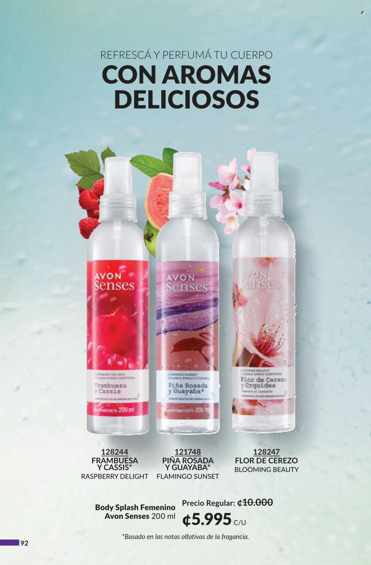 Oferta Avon. Página 1