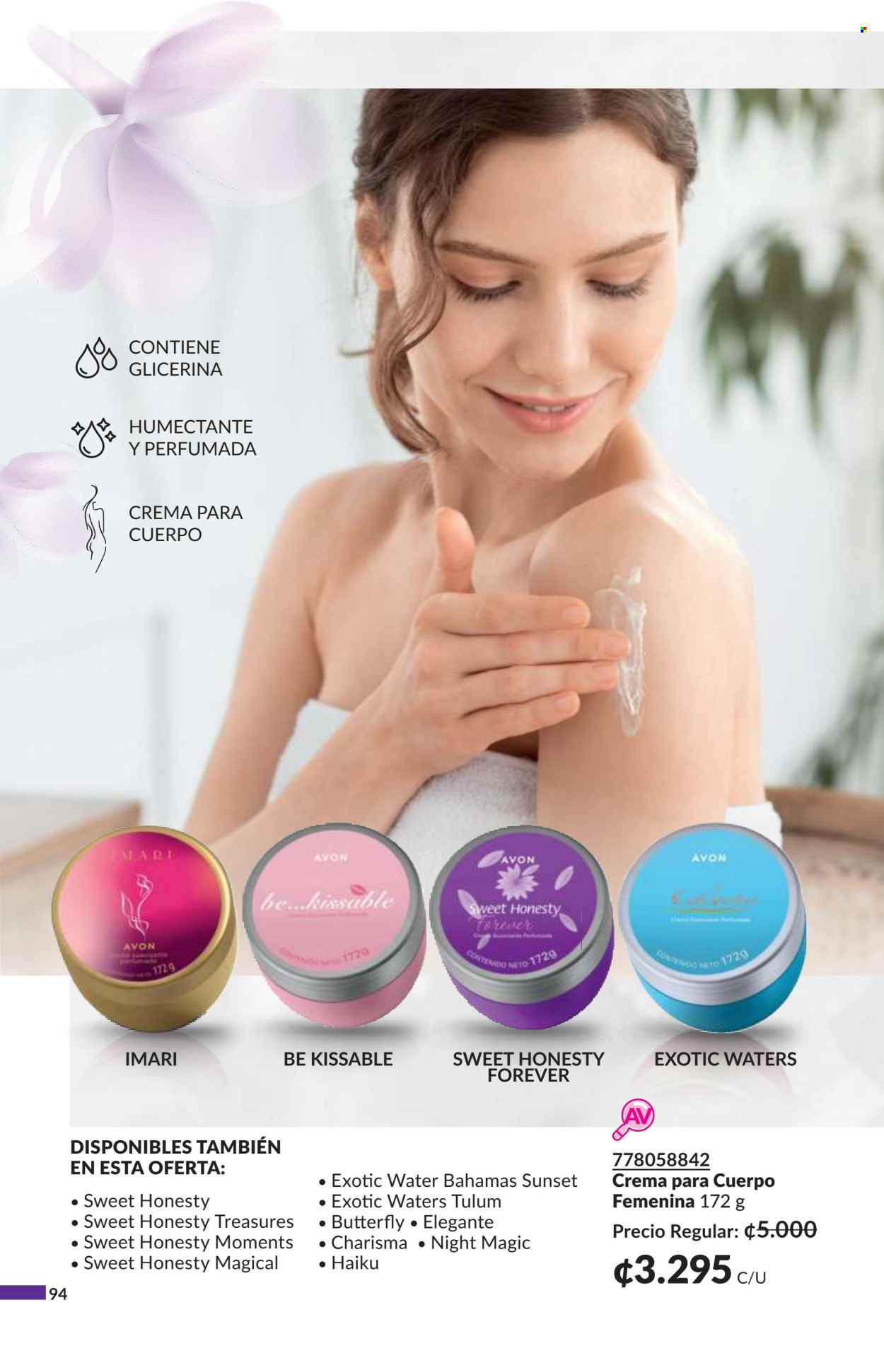 Oferta Avon. Página 1