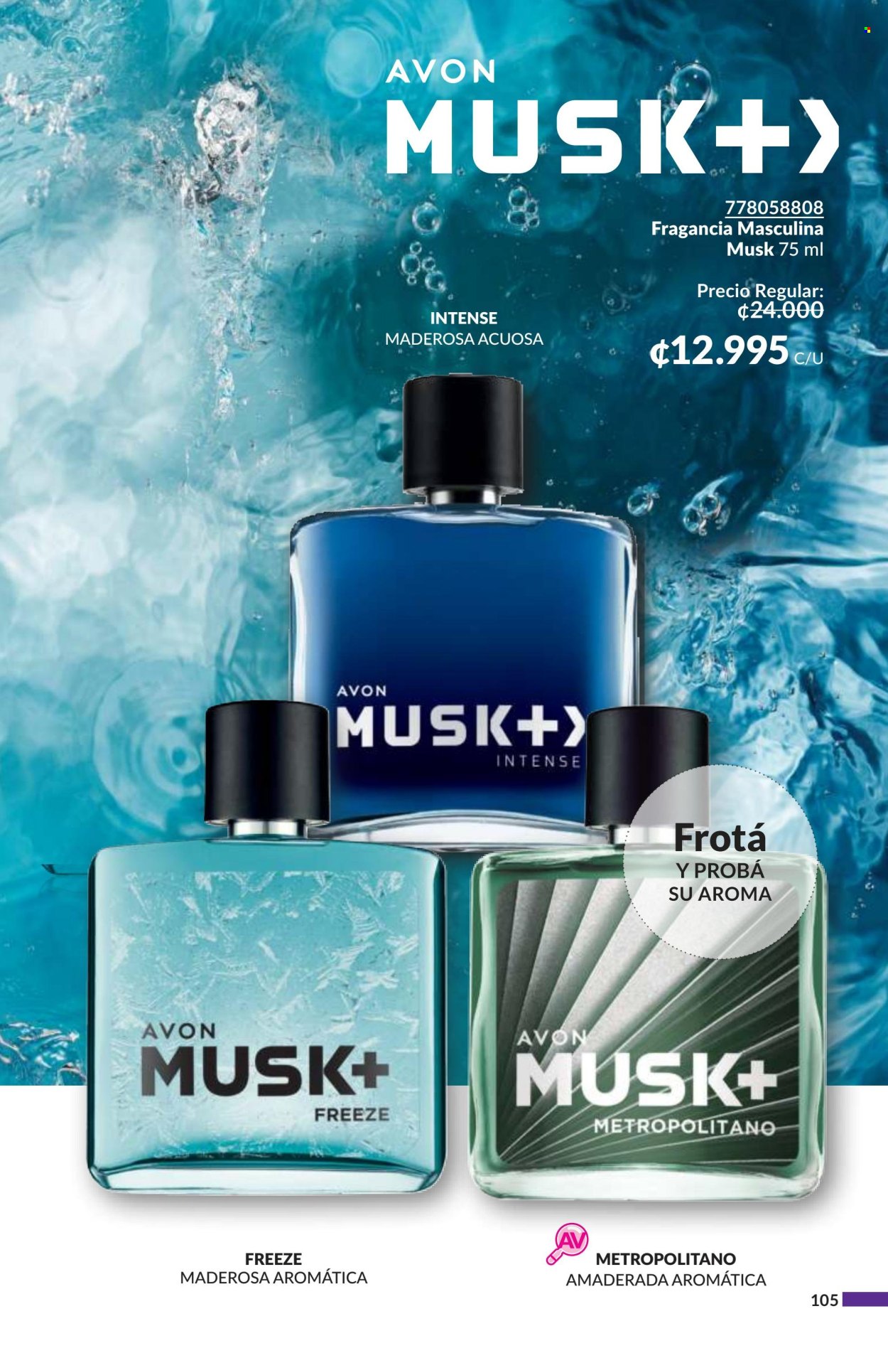 Oferta Avon. Página 1