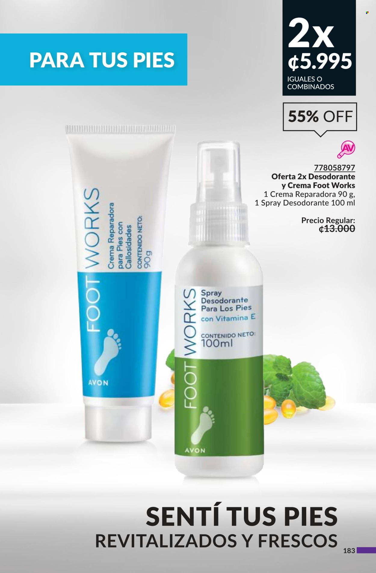 Oferta Avon. Página 1