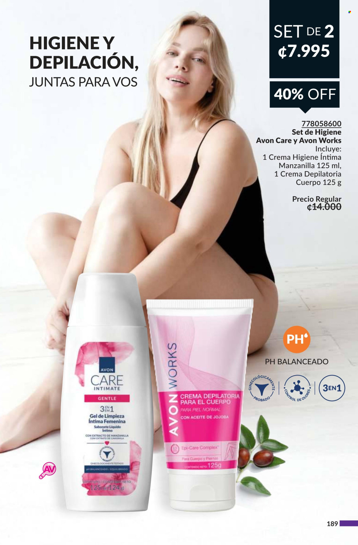 Oferta Avon. Página 1