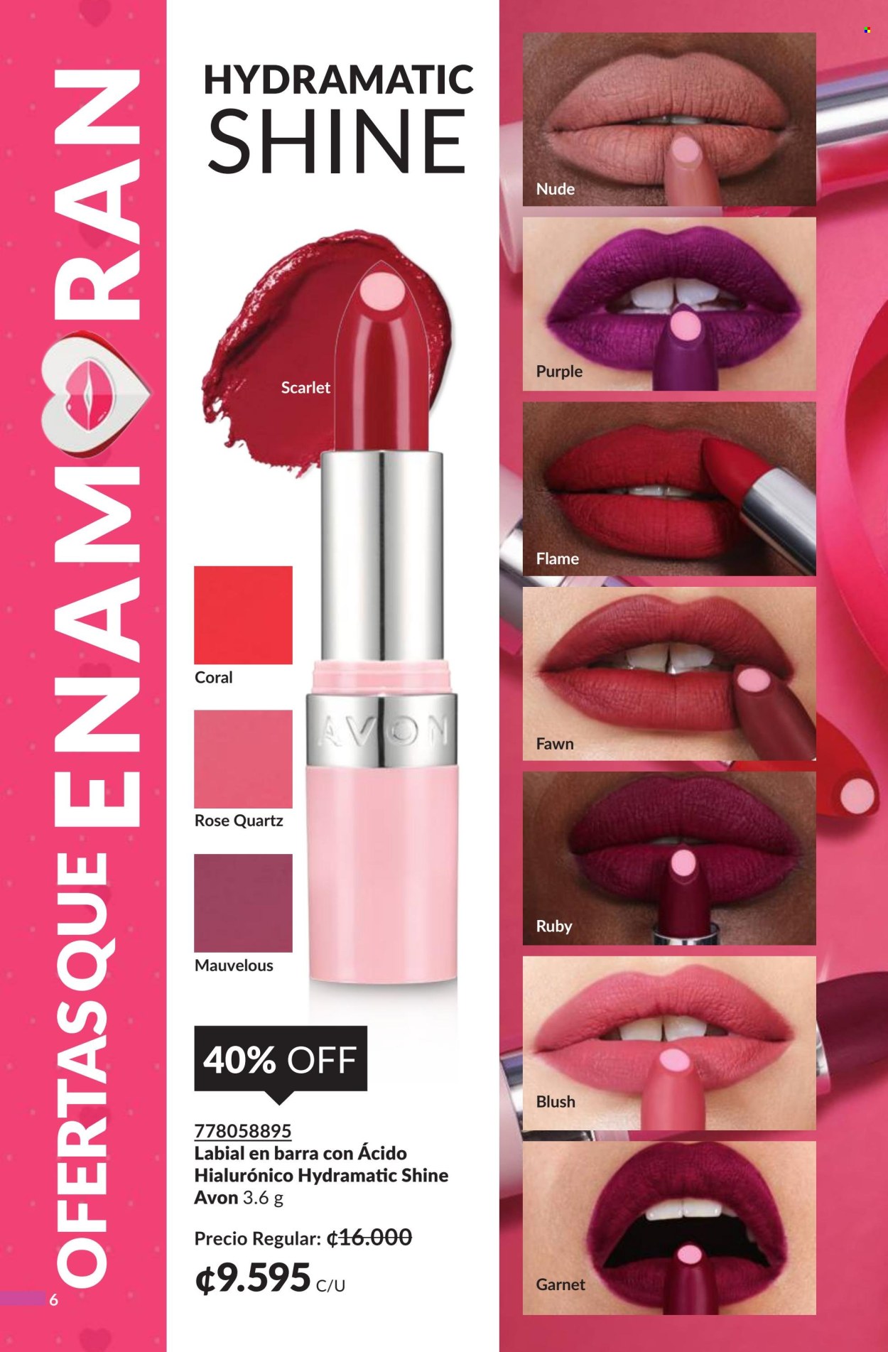 Oferta Avon. Página 1