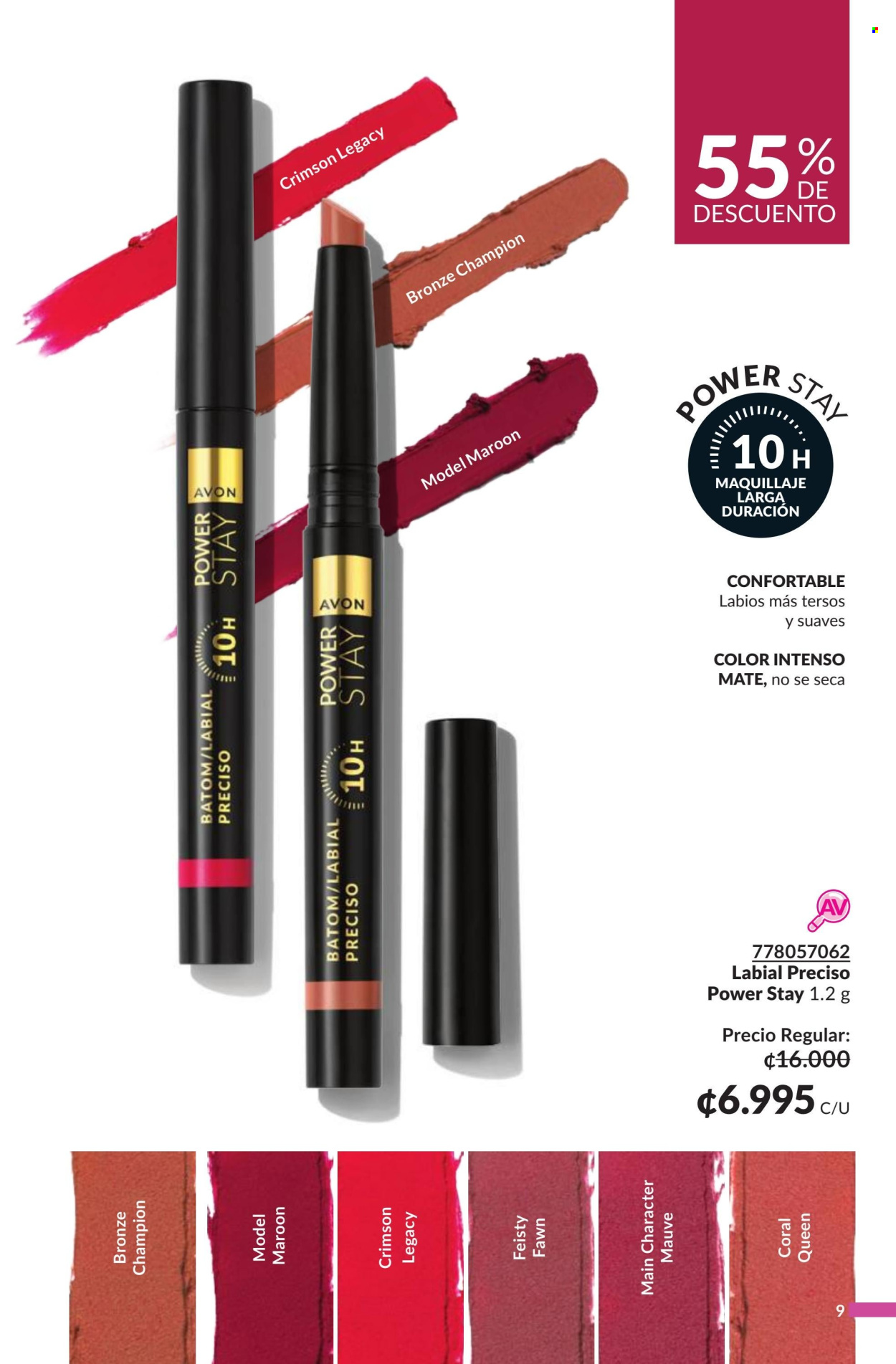 Oferta Avon. Página 1