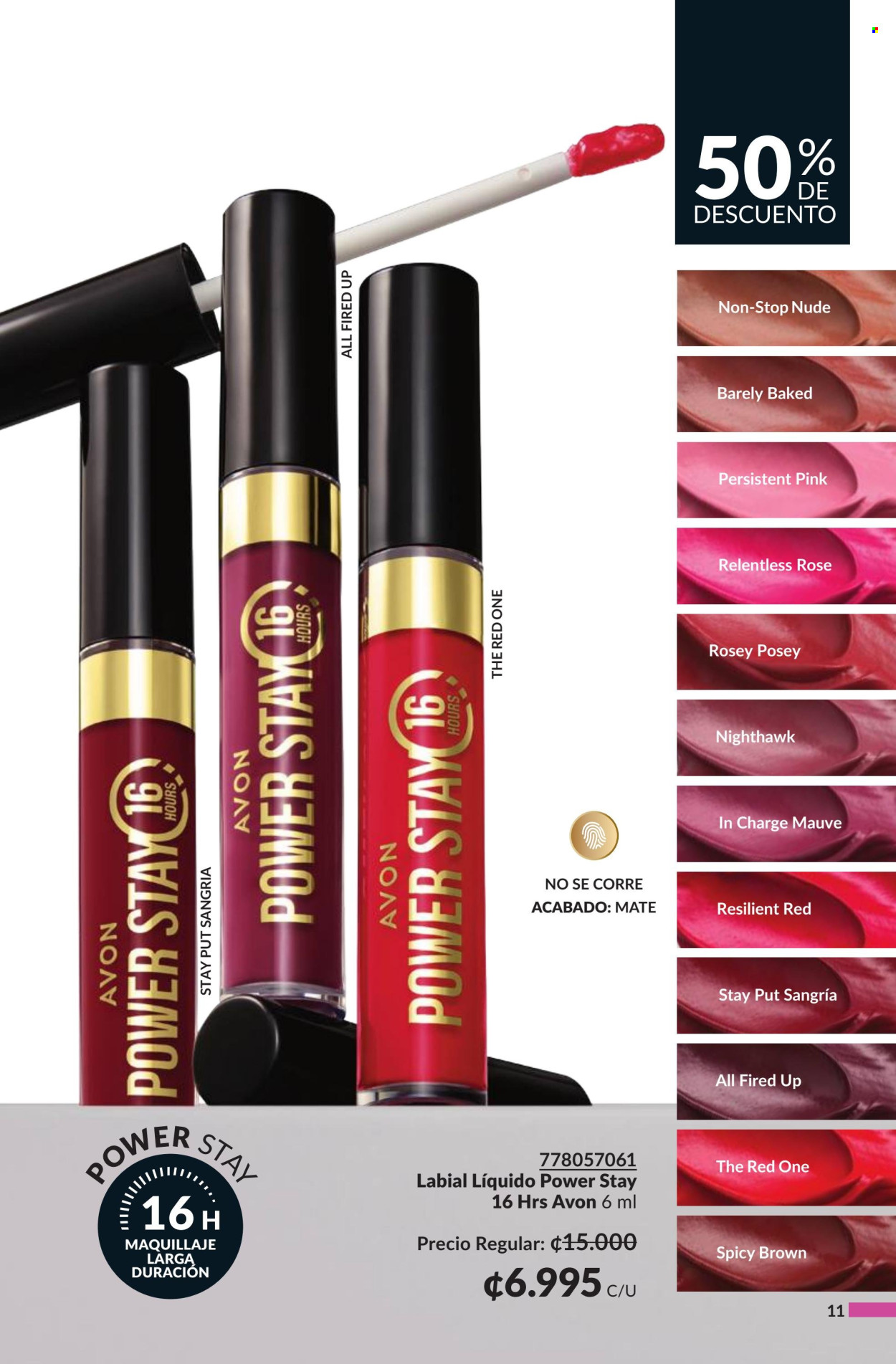 Oferta Avon. Página 1