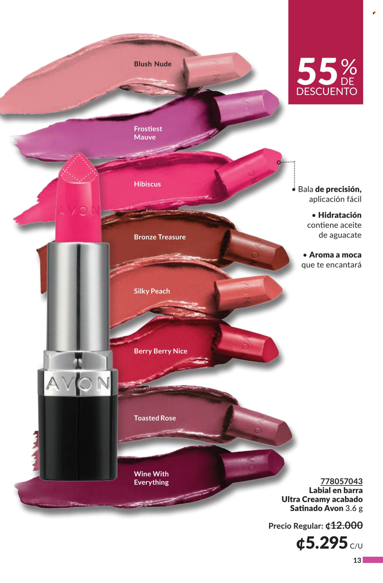 Oferta Avon. Página 1