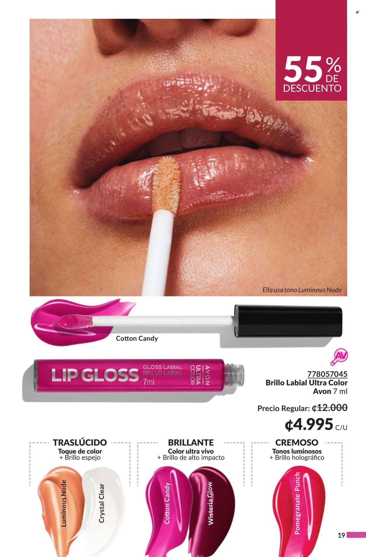 Oferta Avon. Página 1