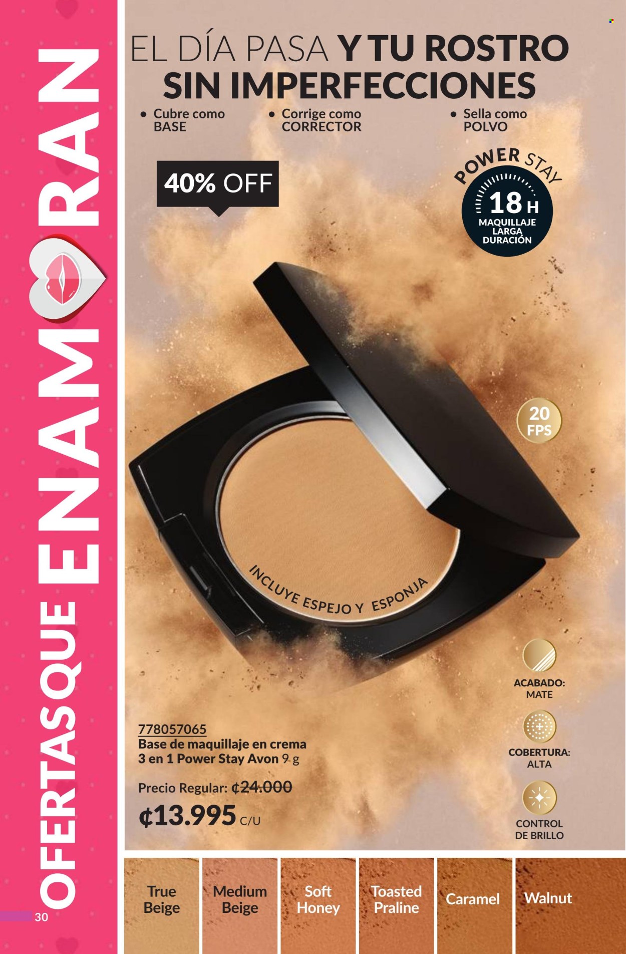 Oferta Avon. Página 1