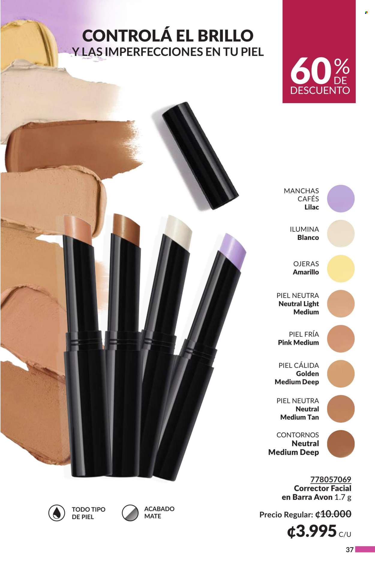 Oferta Avon. Página 1