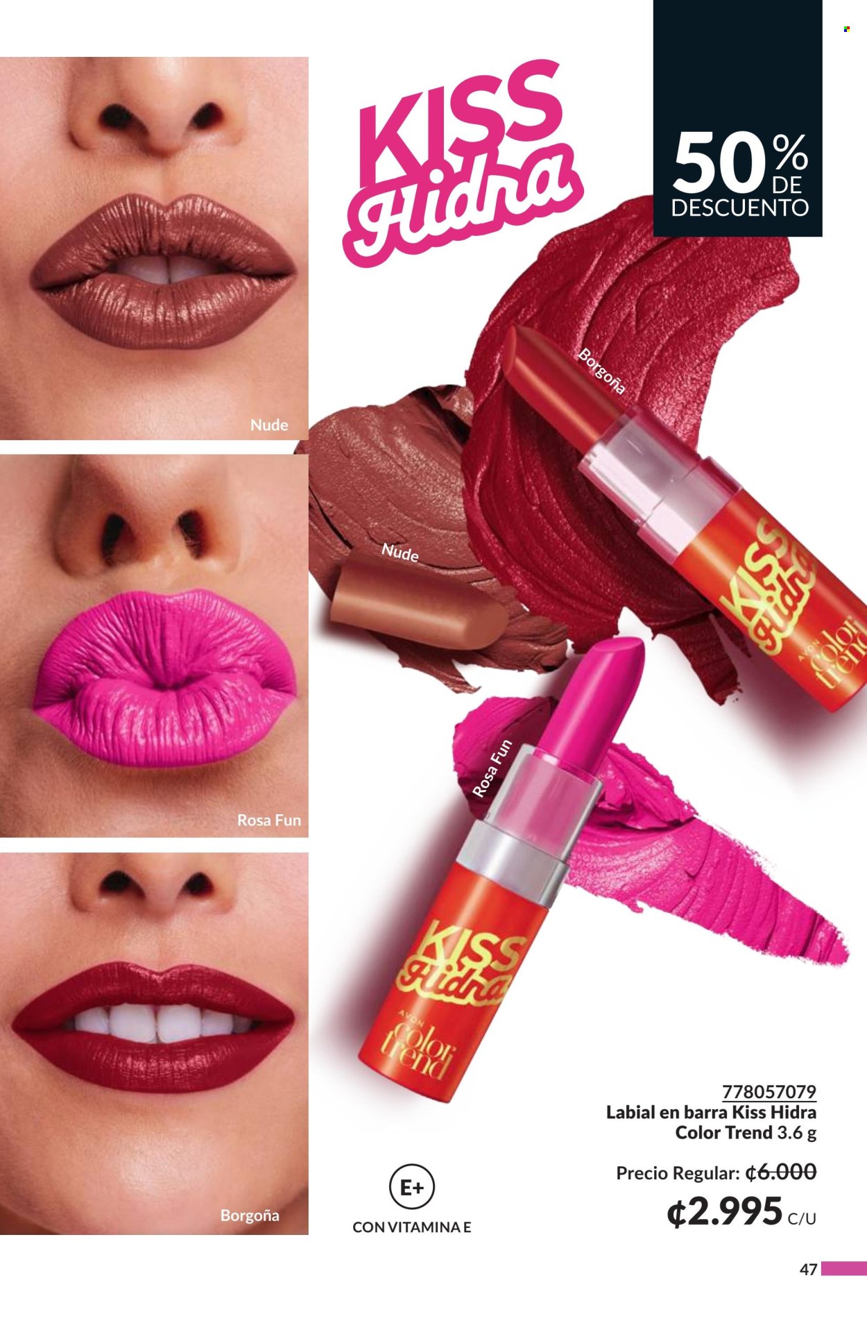 Oferta Avon. Página 1