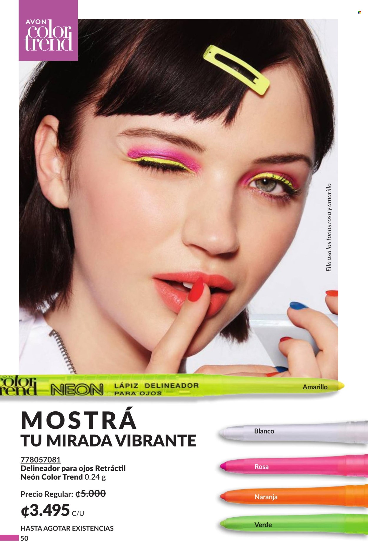 Oferta Avon. Página 1