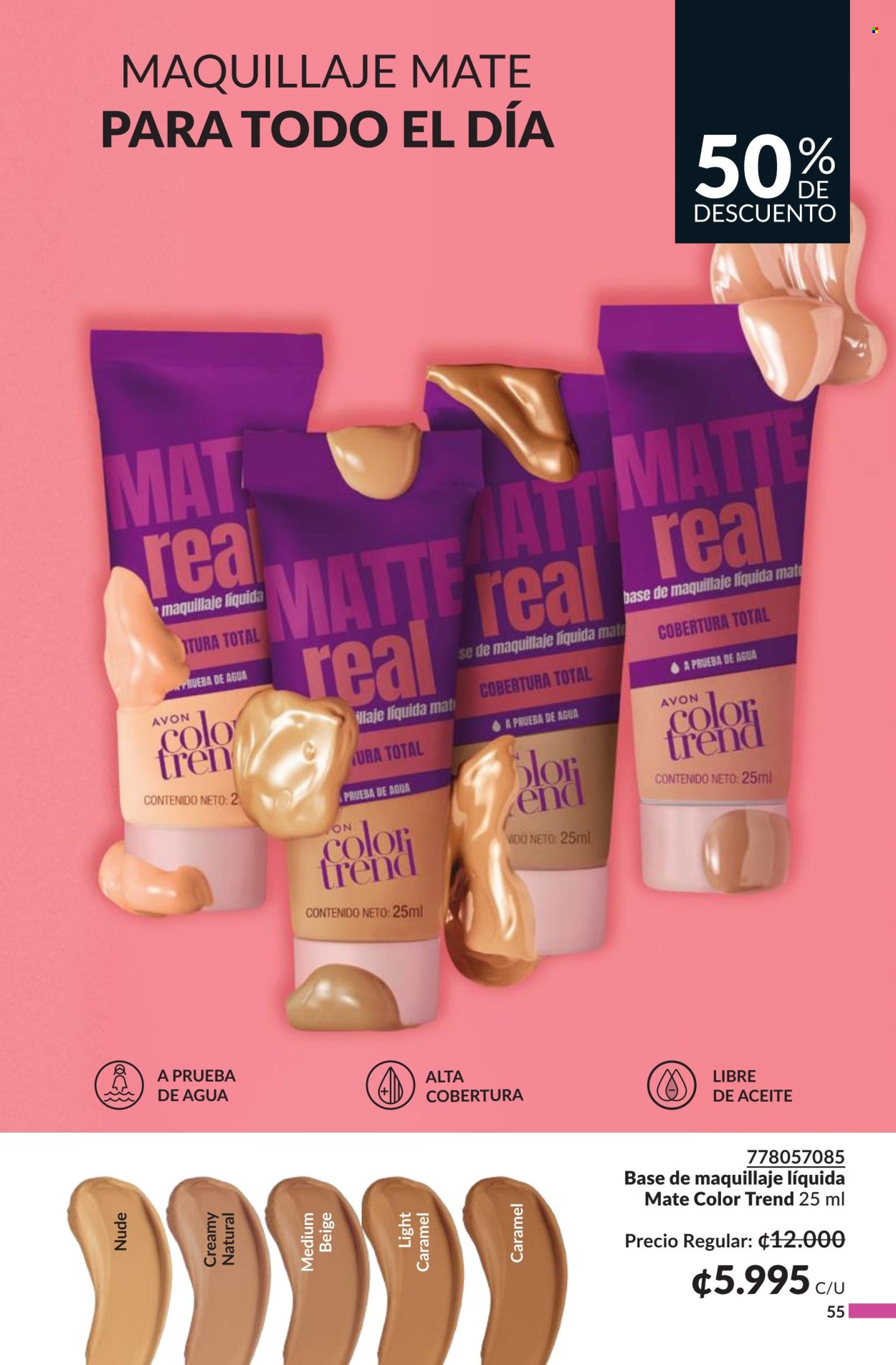 Oferta Avon. Página 1