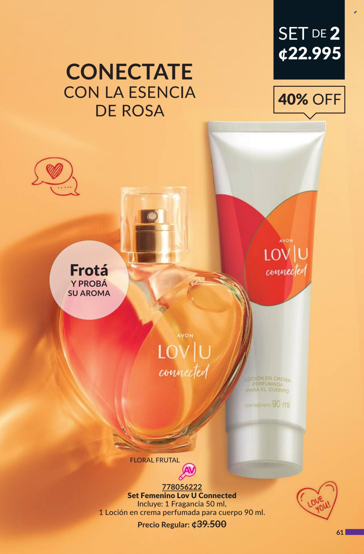 Oferta Avon. Página 1