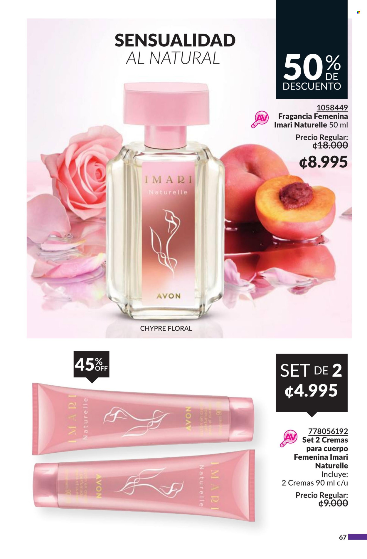 Oferta Avon. Página 1