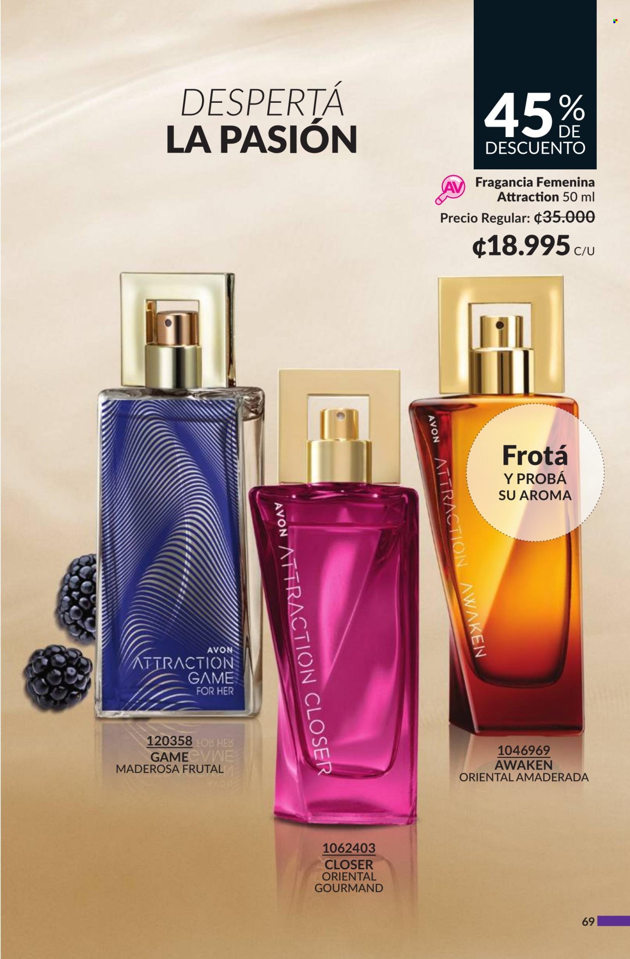 Oferta Avon. Página 1