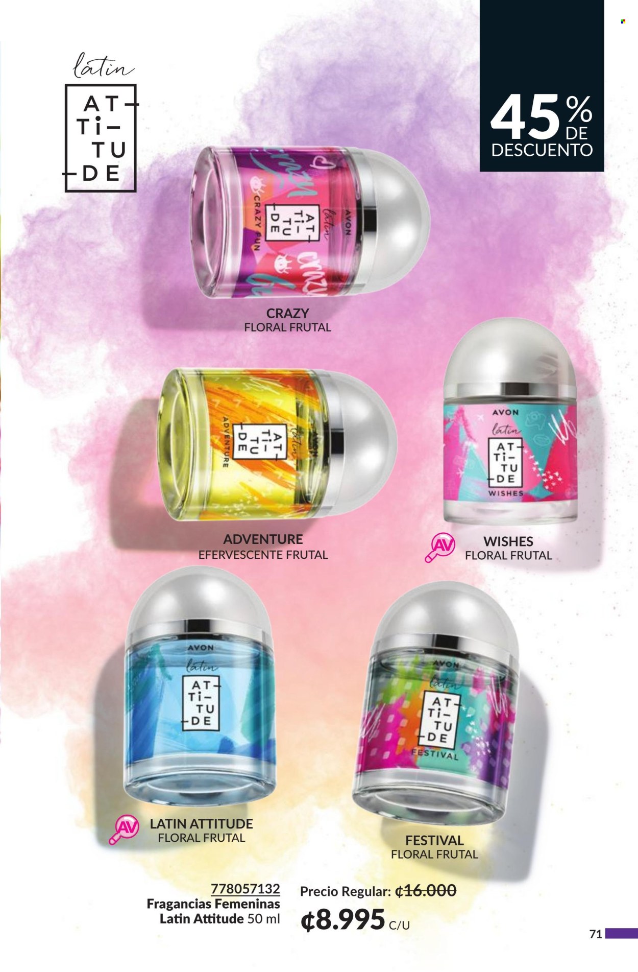 Oferta Avon. Página 1