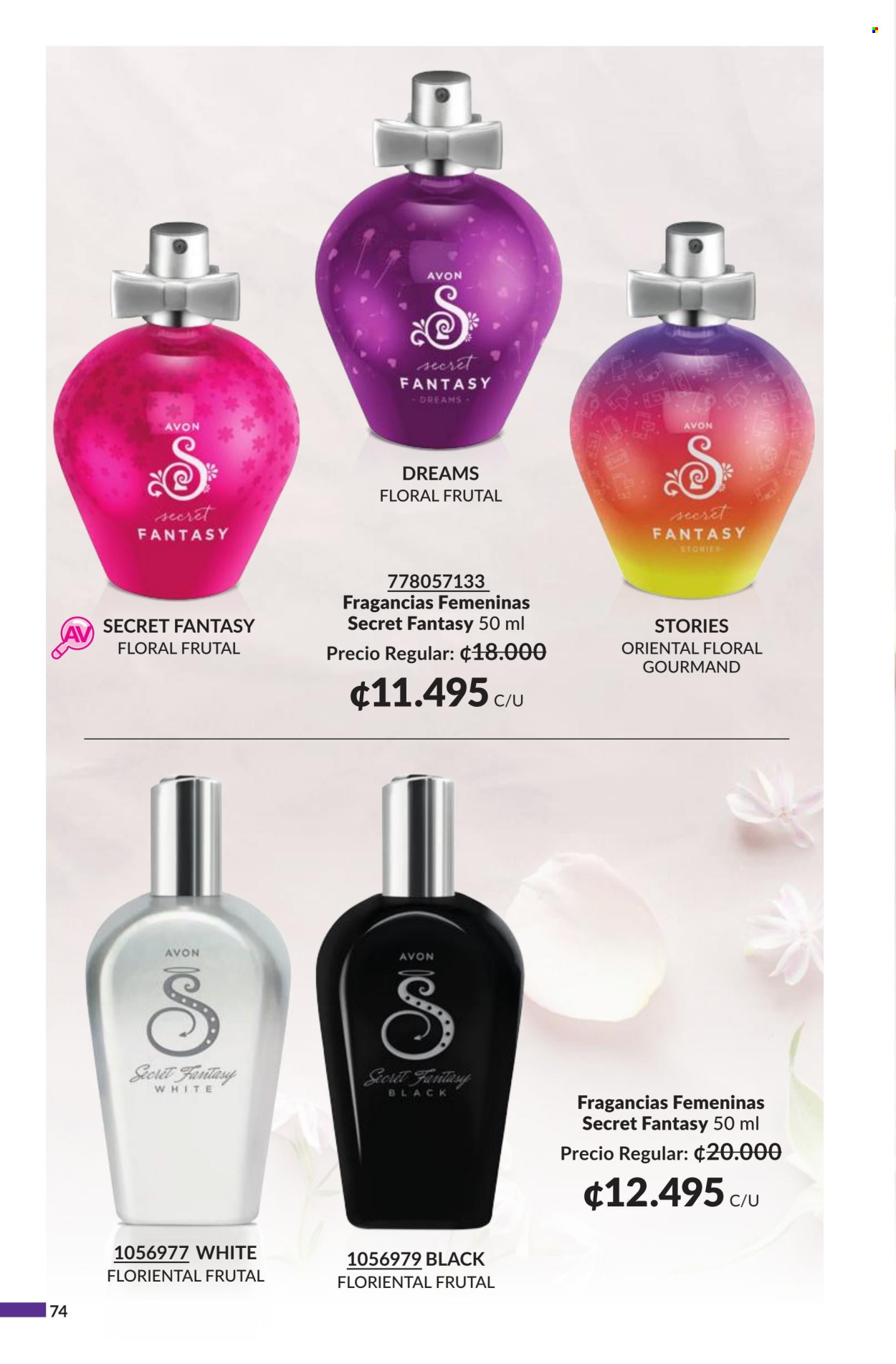 Oferta Avon. Página 1