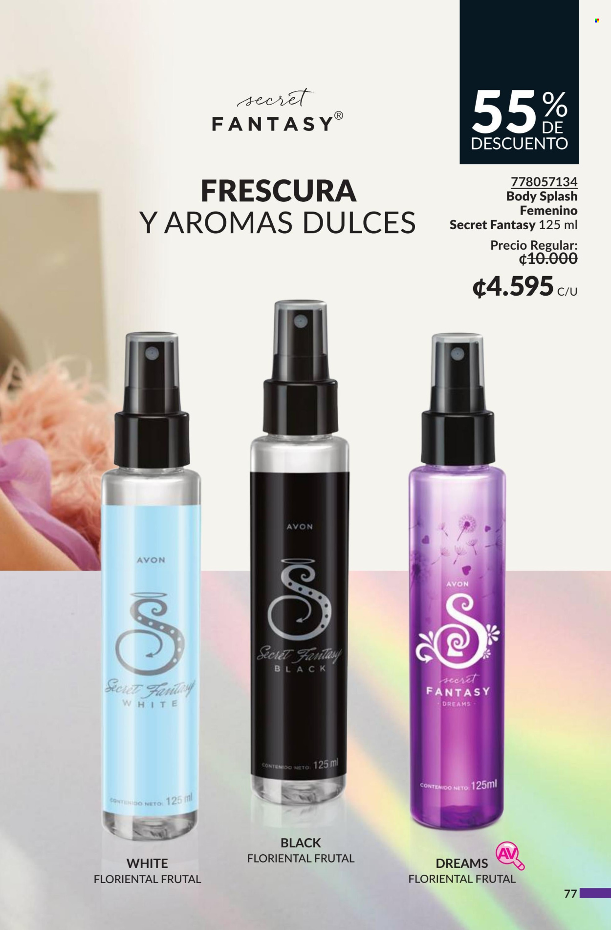 Oferta Avon. Página 1
