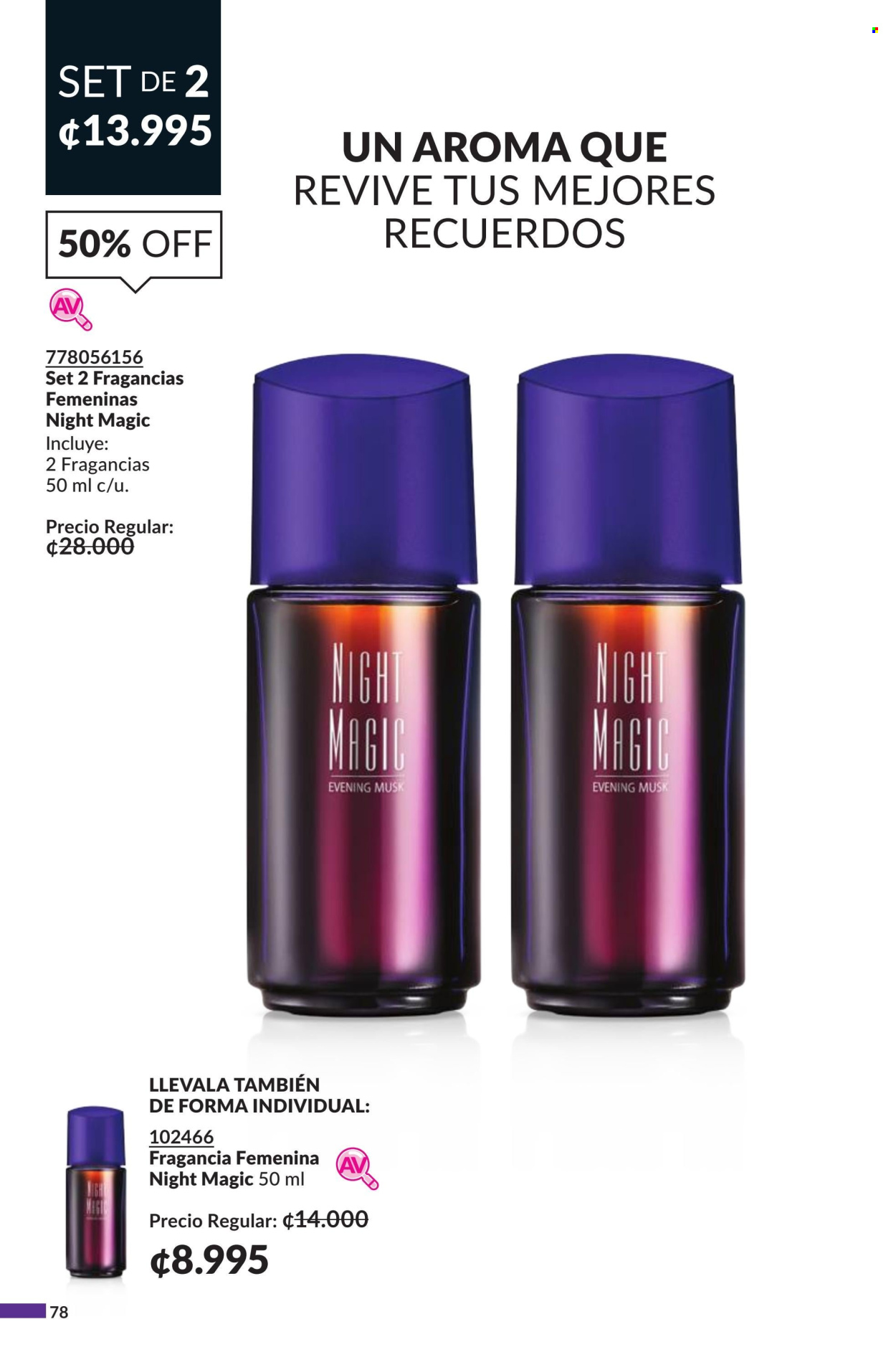 Oferta Avon. Página 1