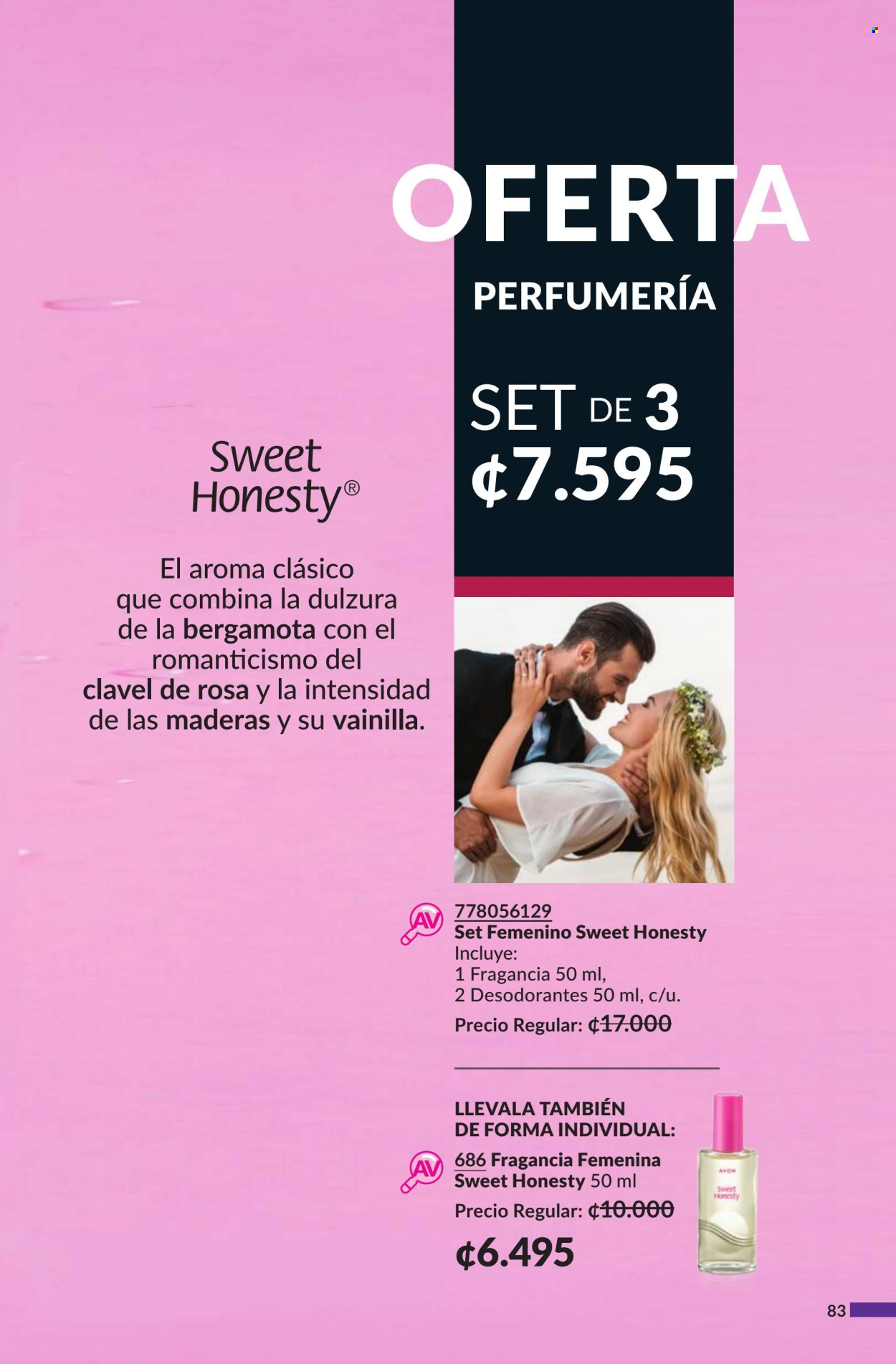 Oferta Avon. Página 1
