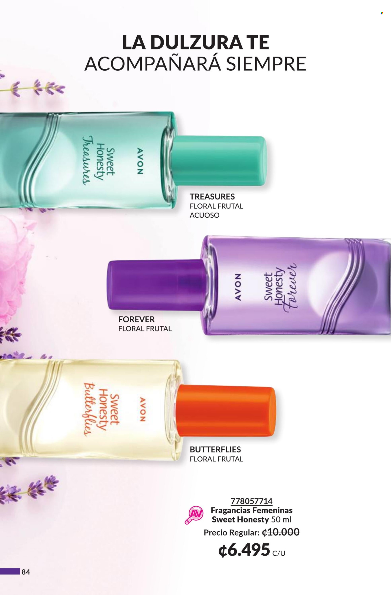 Oferta Avon. Página 1