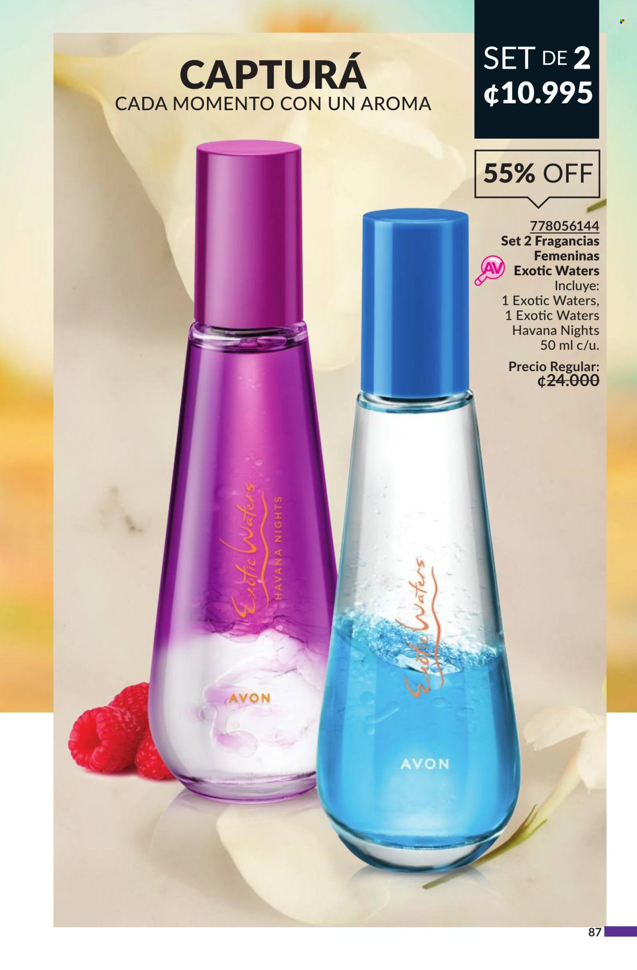 Oferta Avon. Página 1