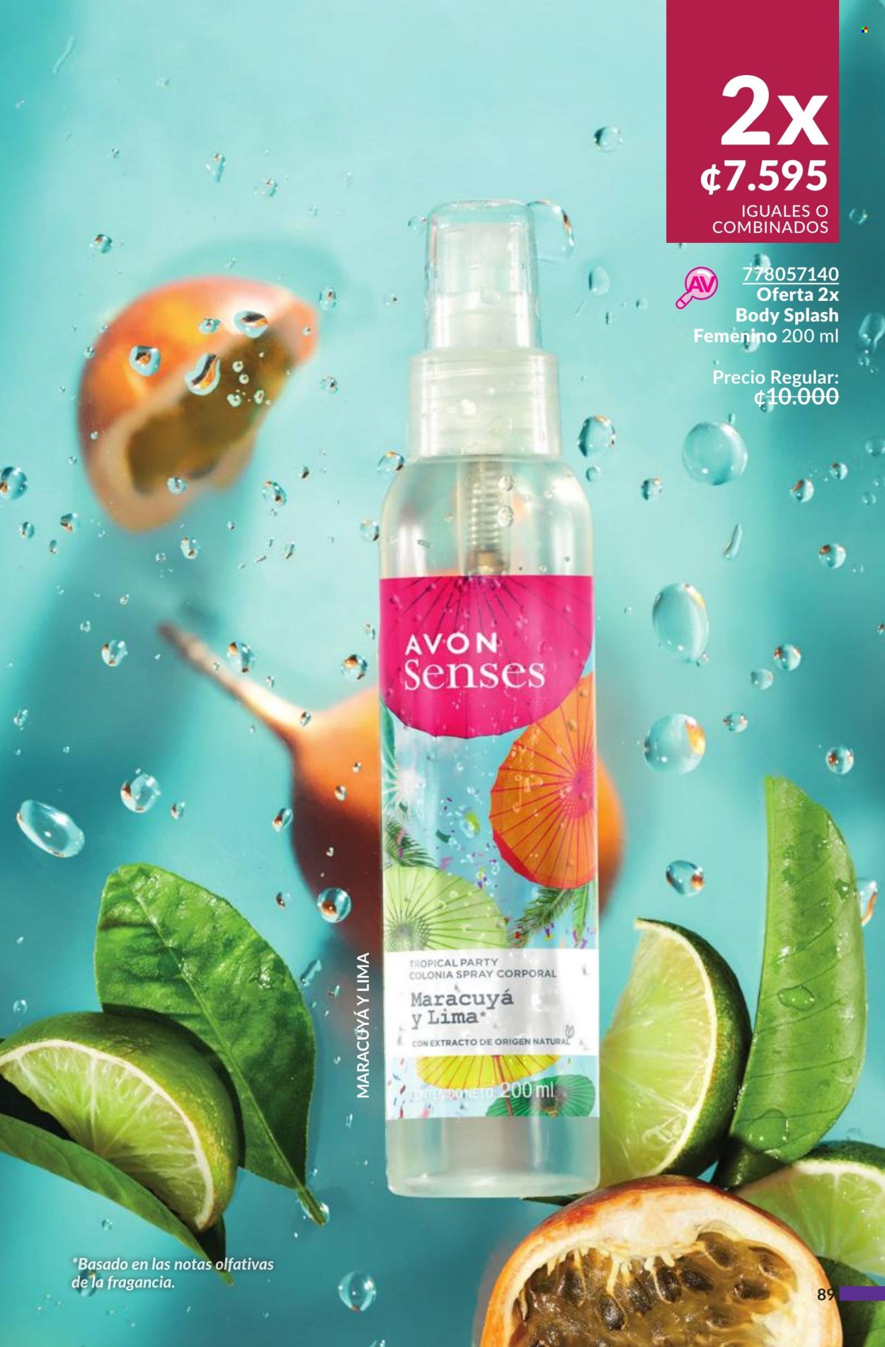 Oferta Avon. Página 1