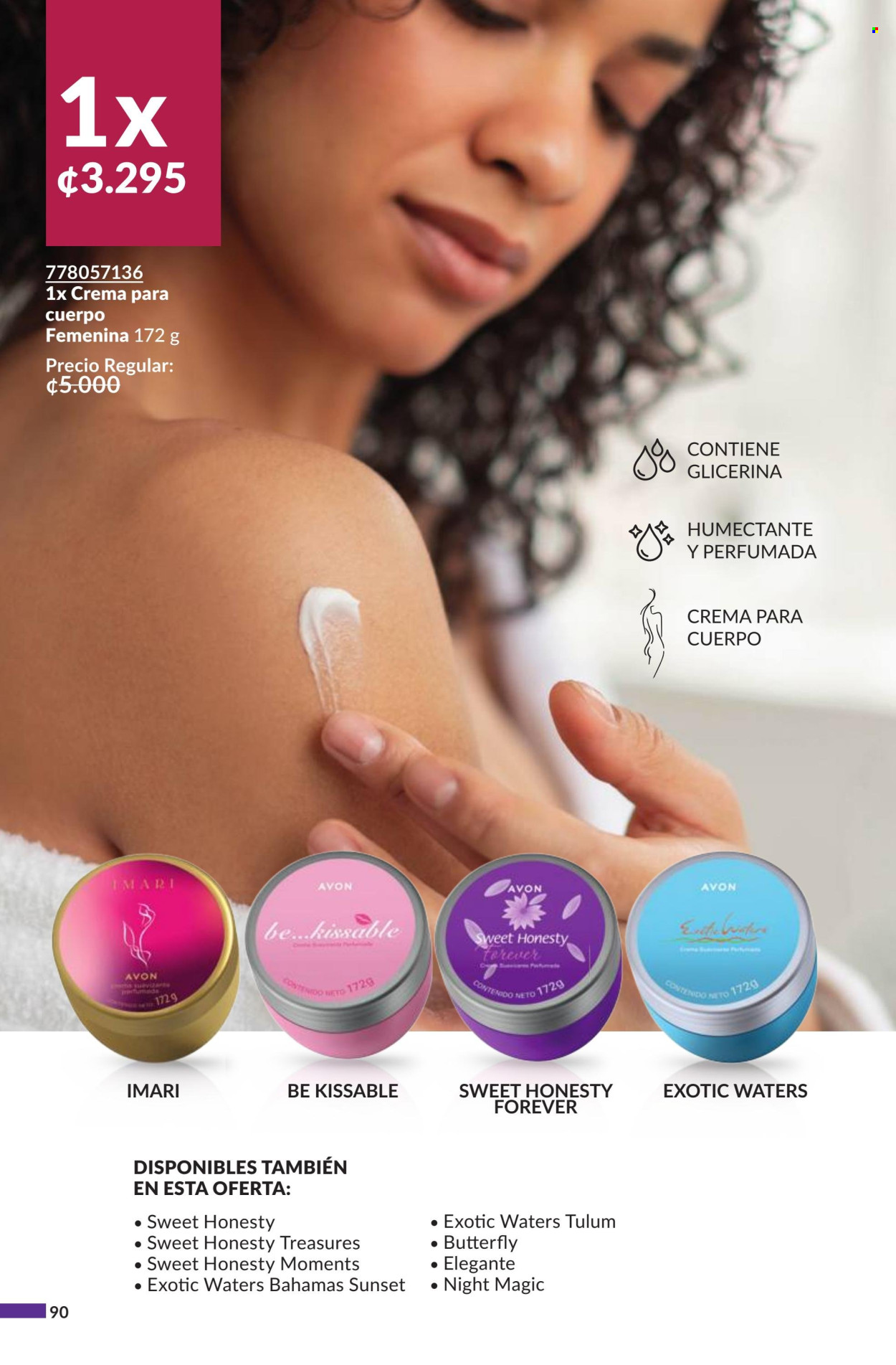 Oferta Avon. Página 1
