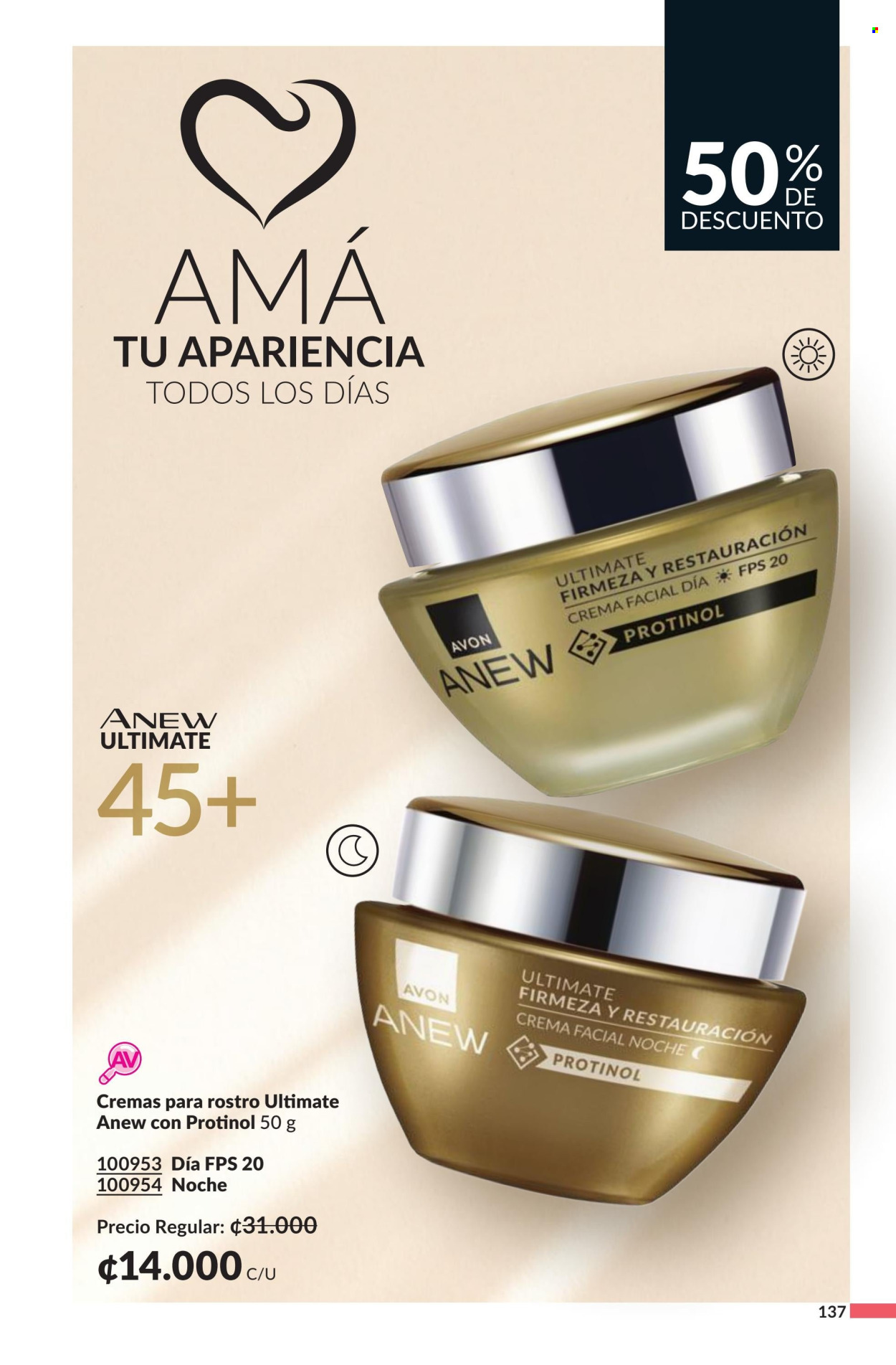 Oferta Avon. Página 1