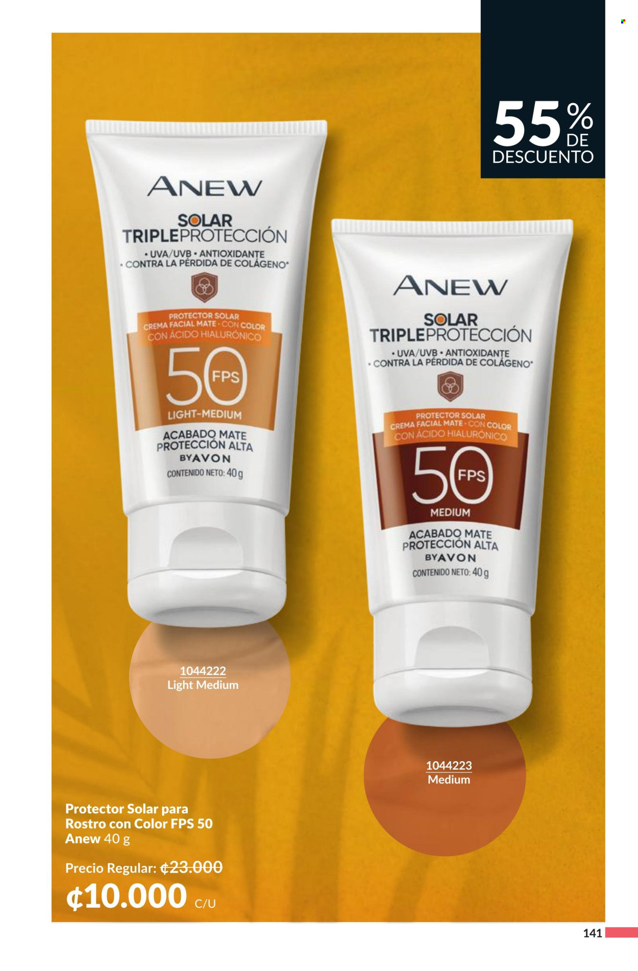 Oferta Avon. Página 1
