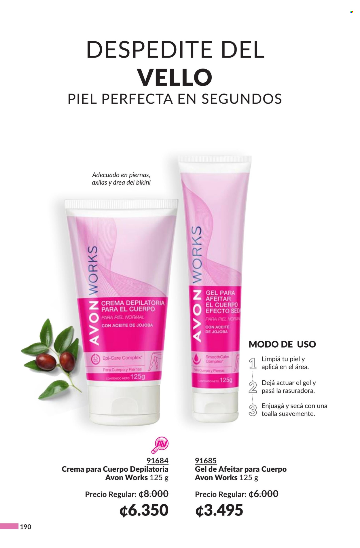 Oferta Avon. Página 1