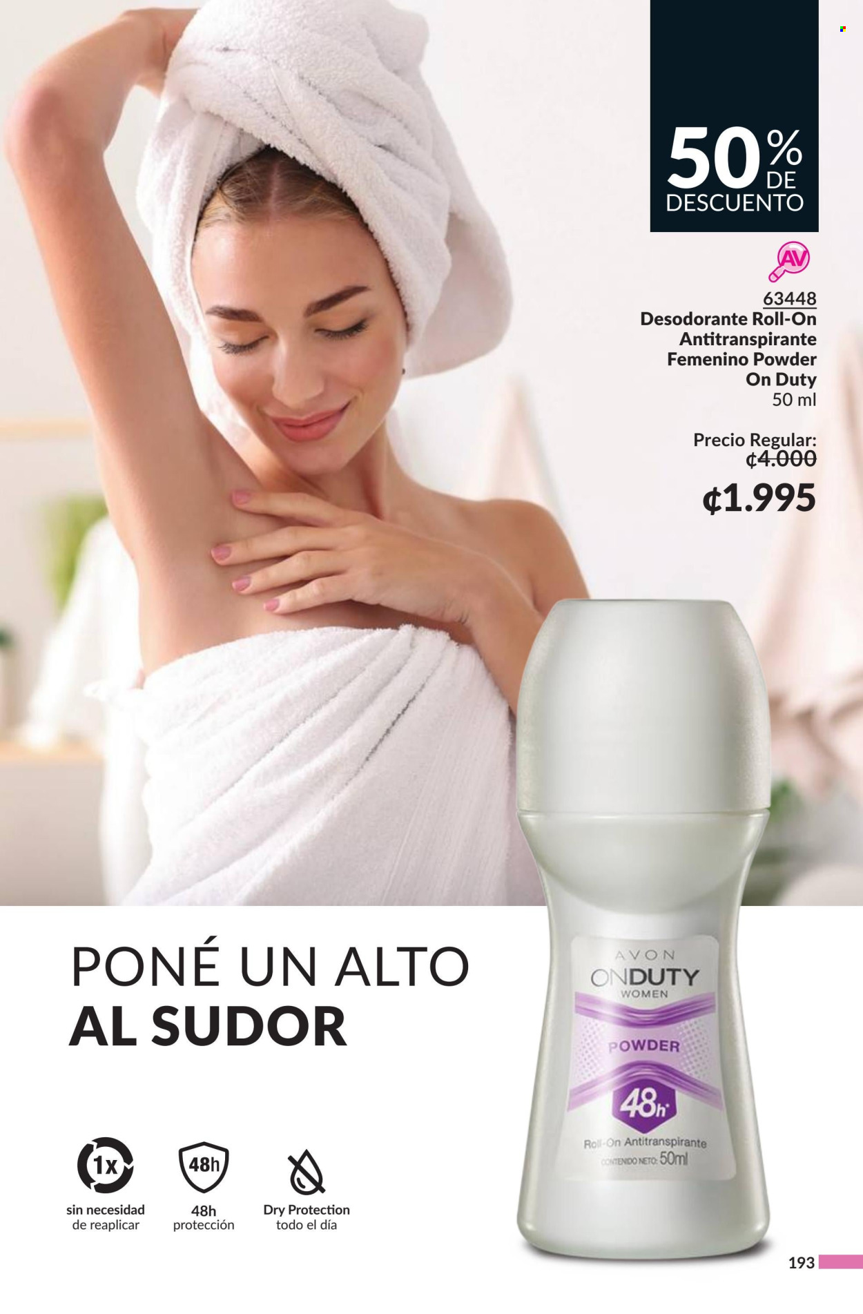 Oferta Avon. Página 1