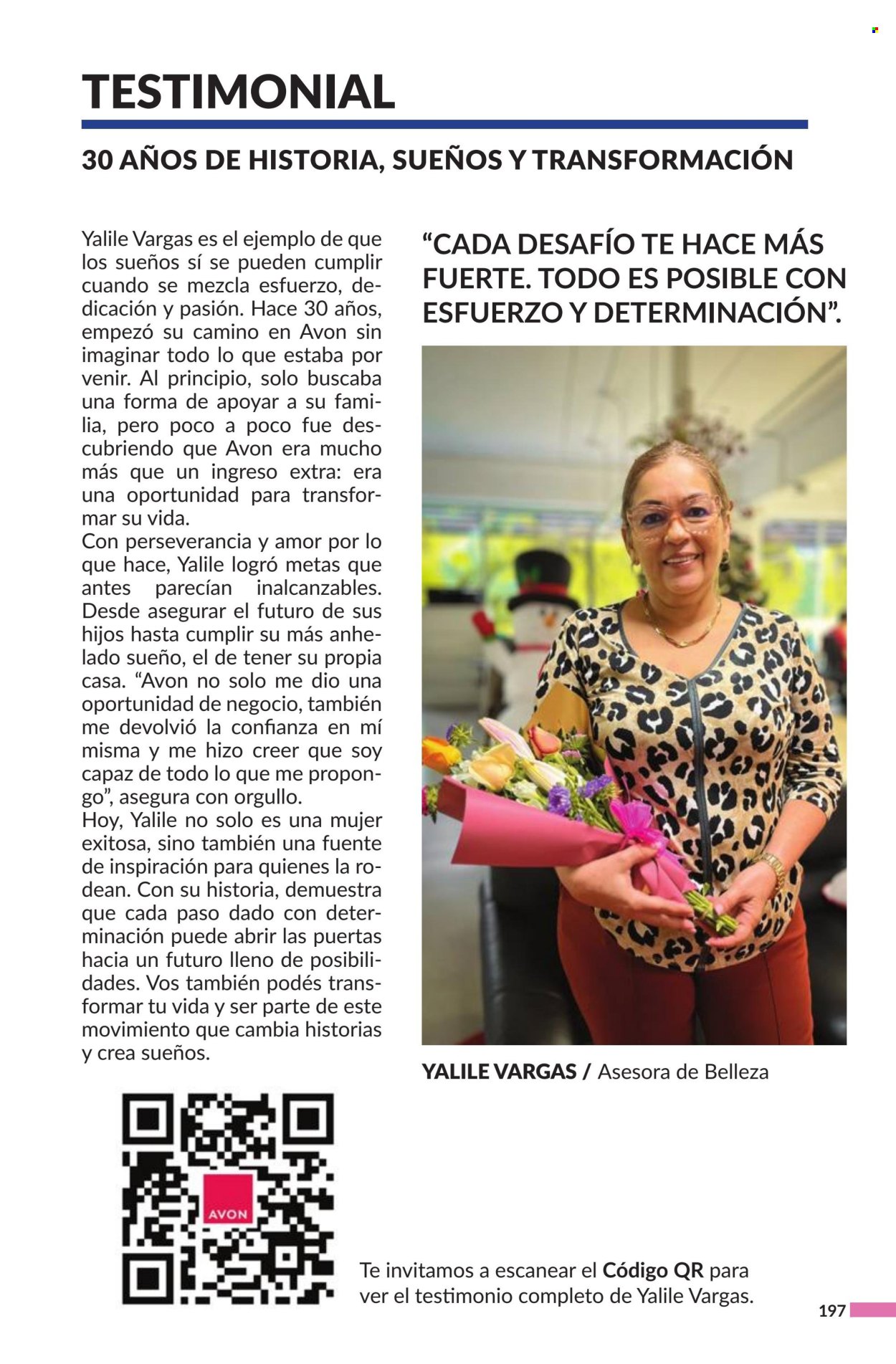 Oferta Avon. Página 1