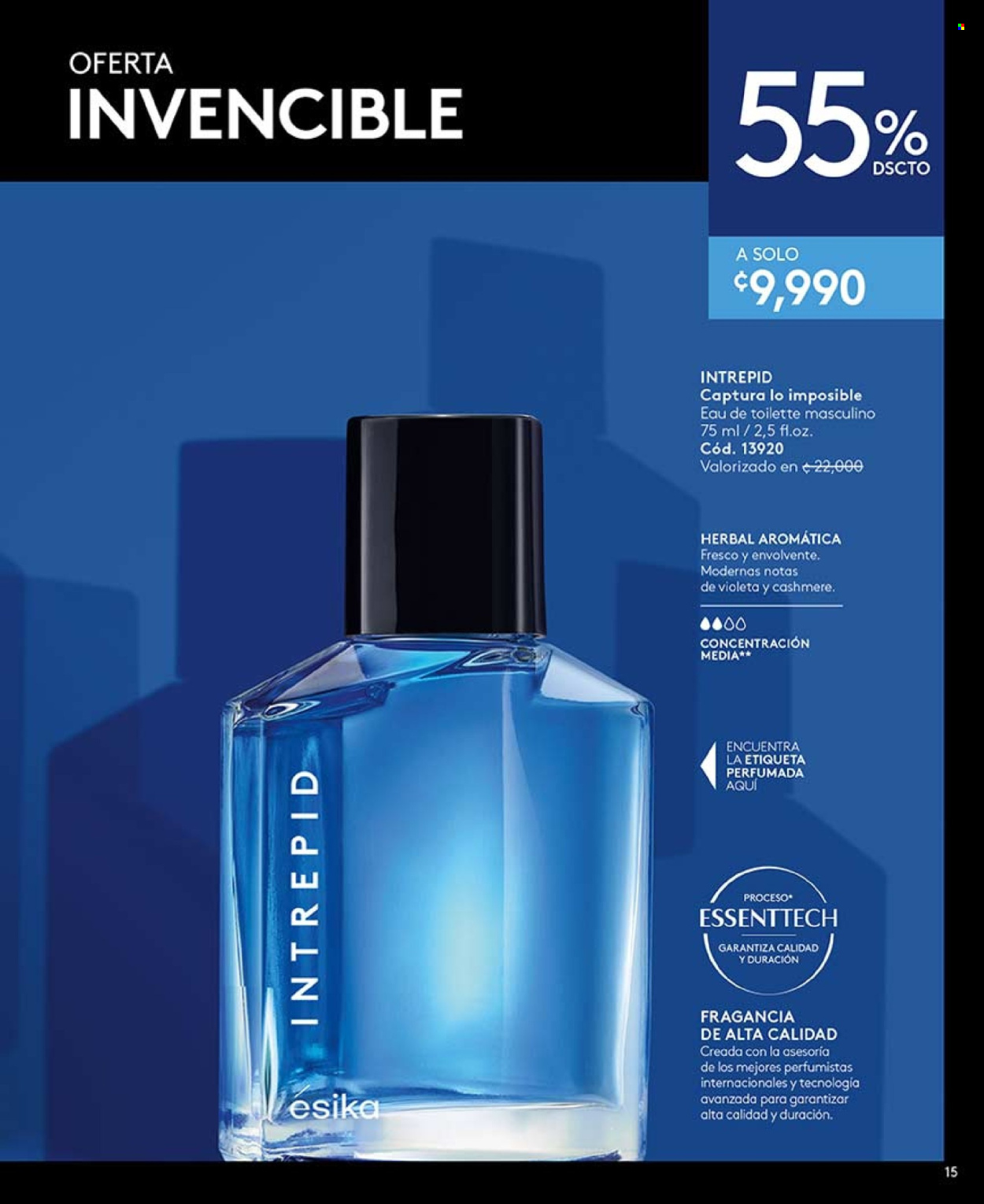 Oferta Ésika. Página 1