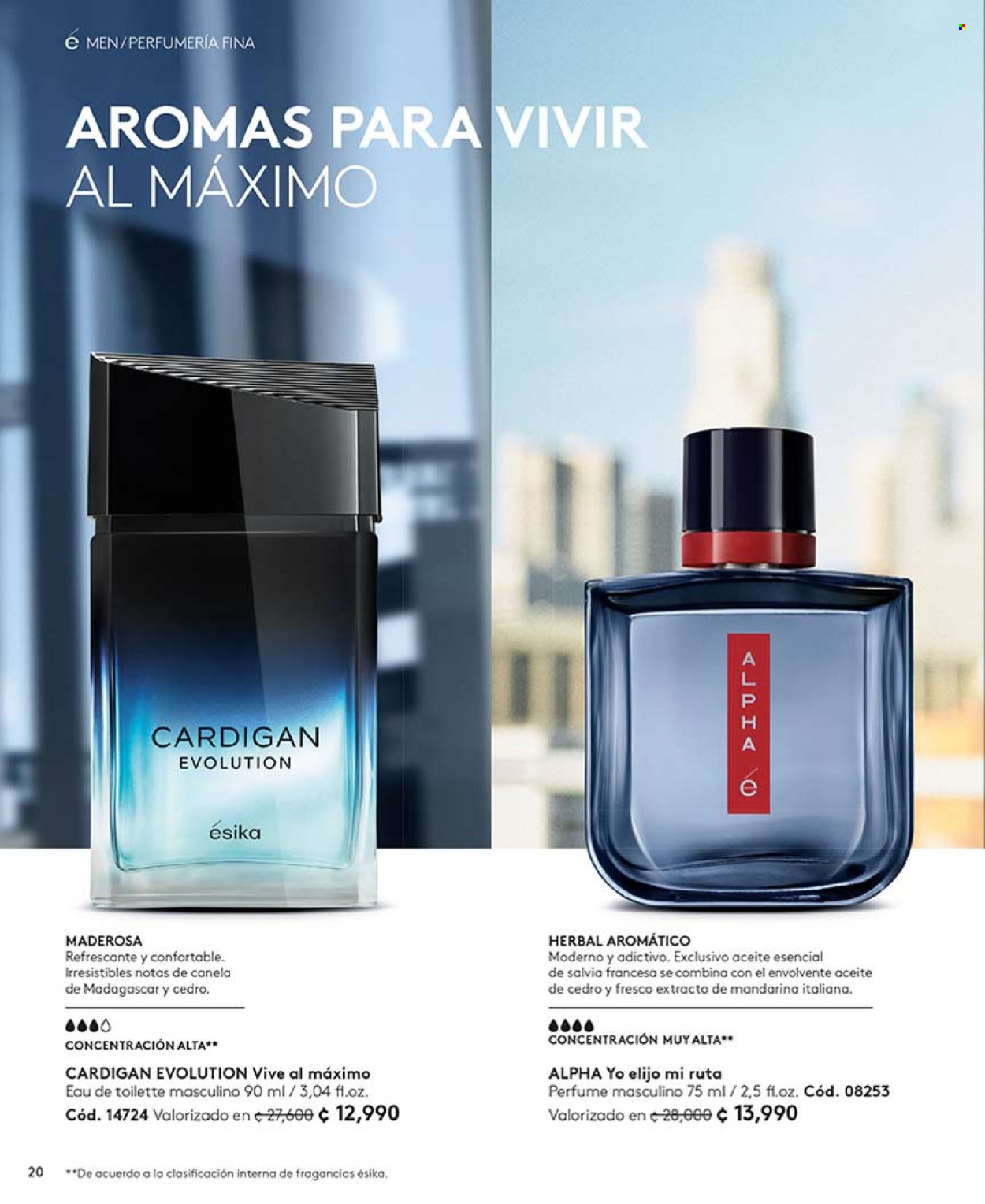 Oferta Ésika. Página 1