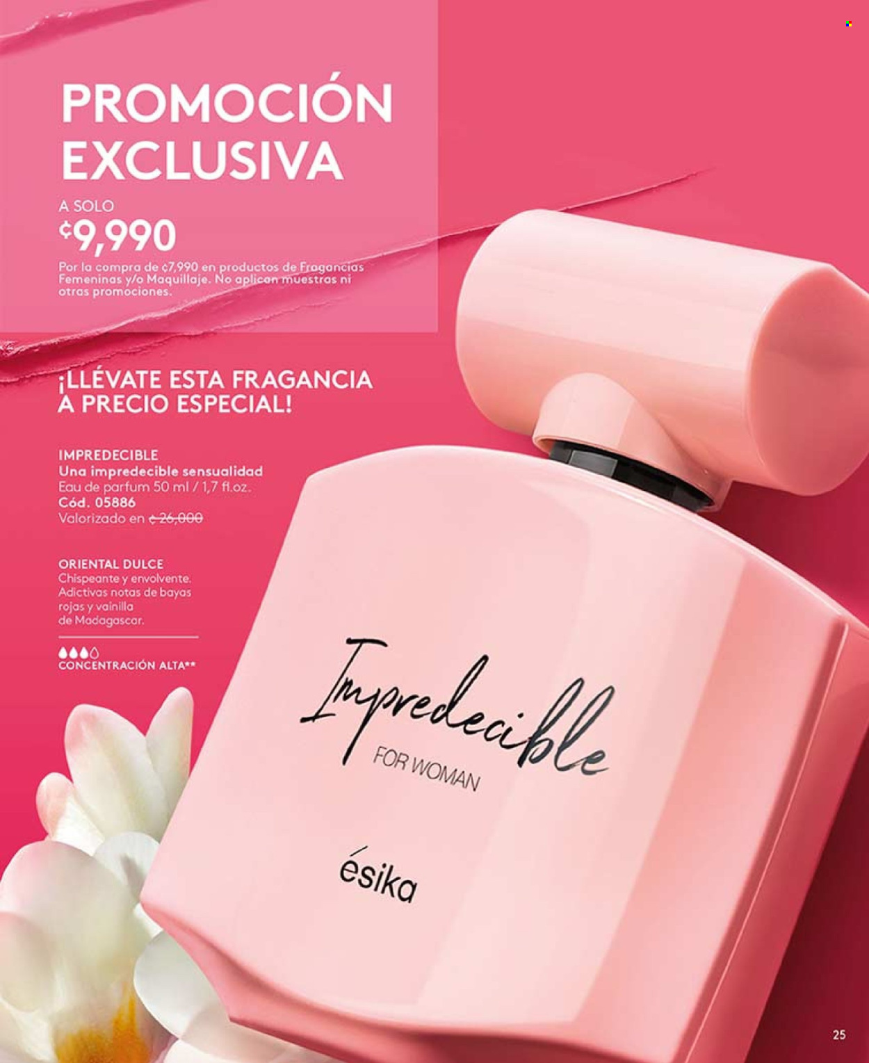 Oferta Ésika. Página 1