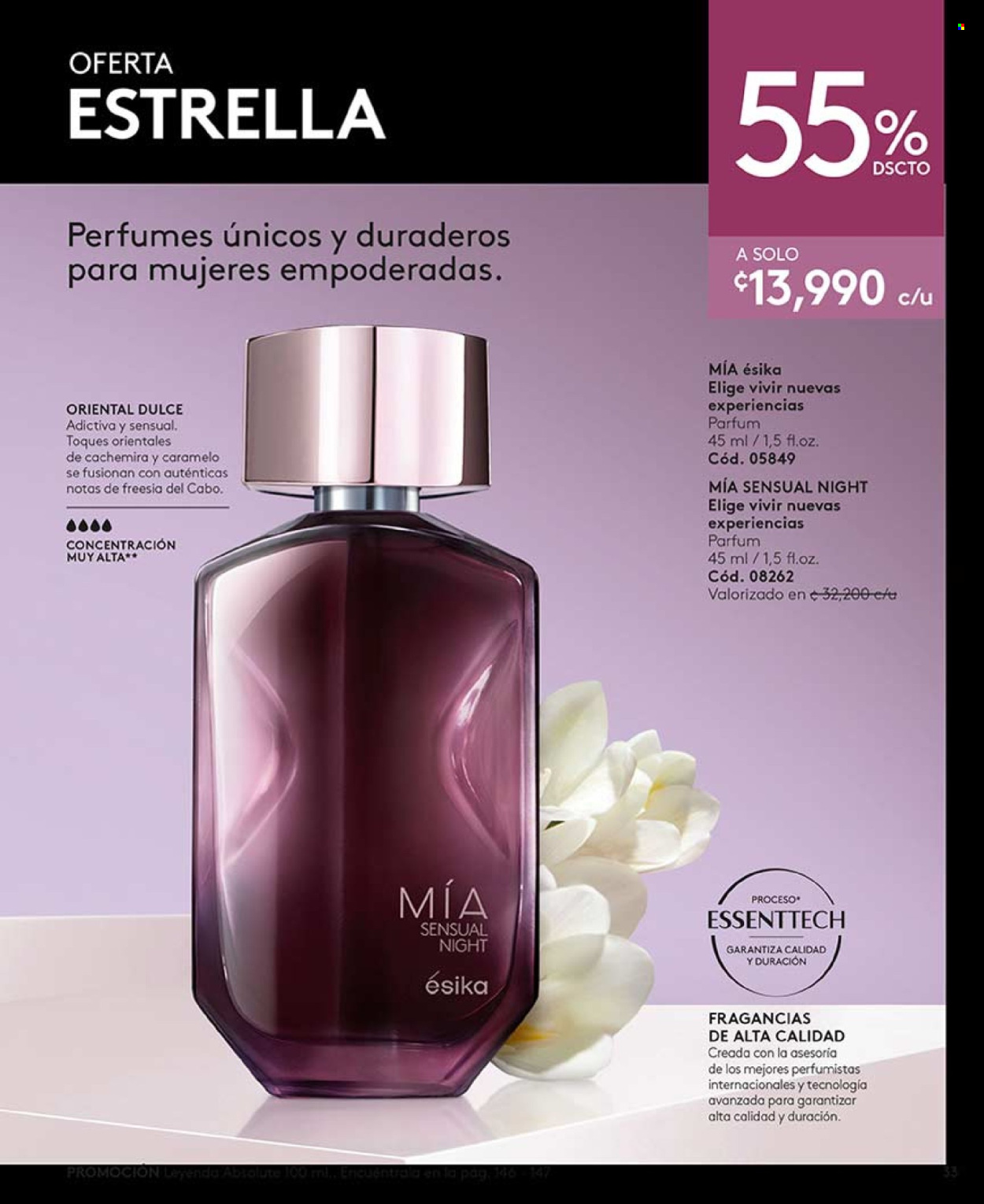 Oferta Ésika. Página 1