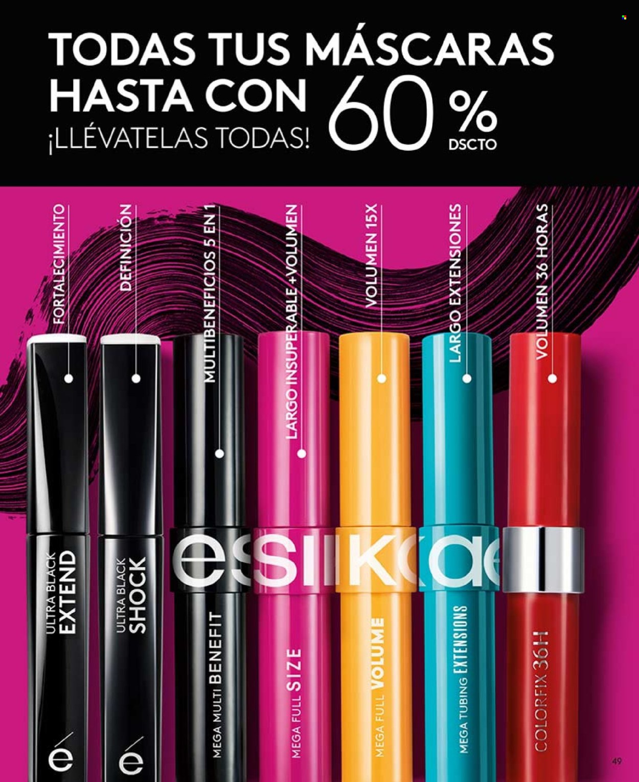 Oferta Ésika. Página 1